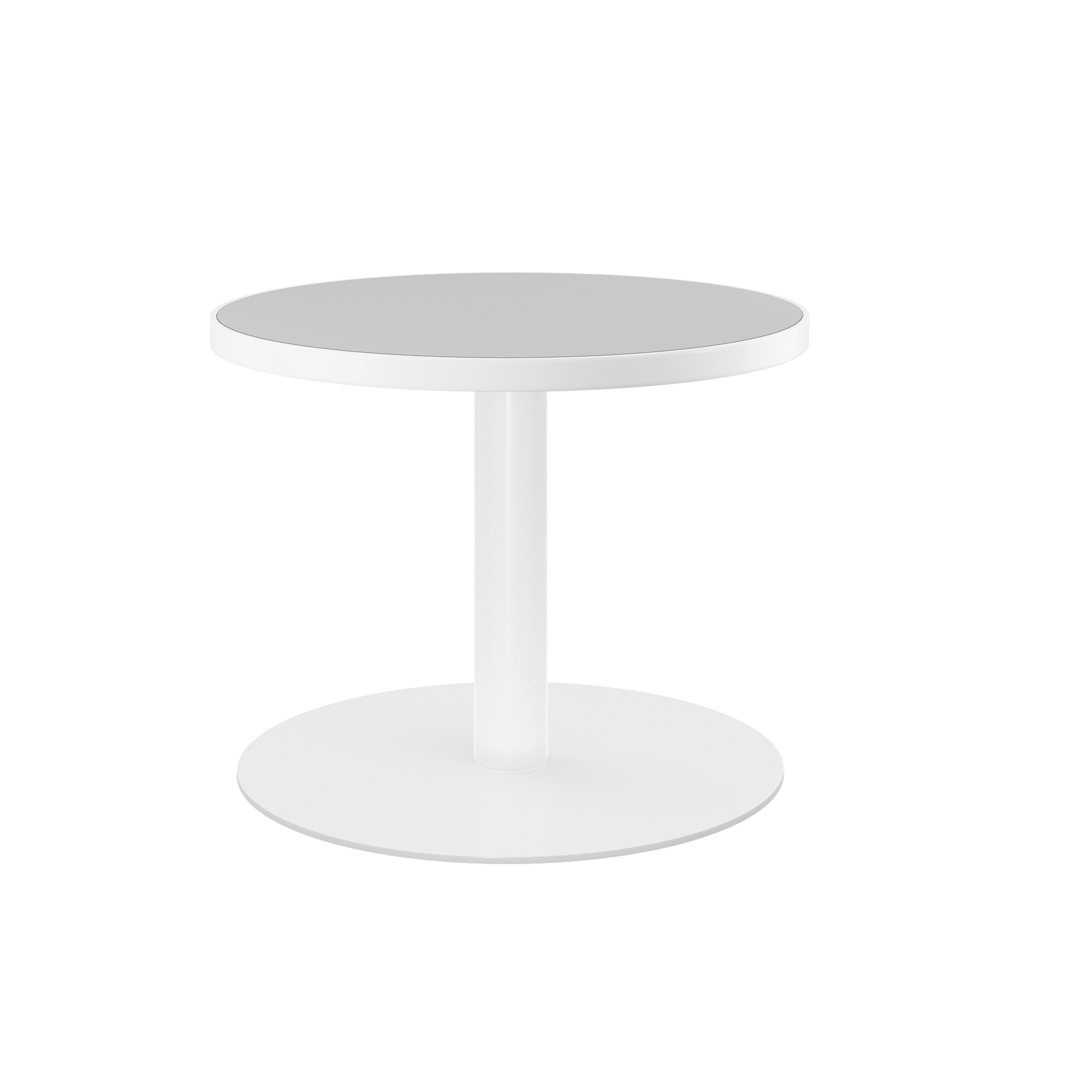 Halo Side Table - Round With Rim