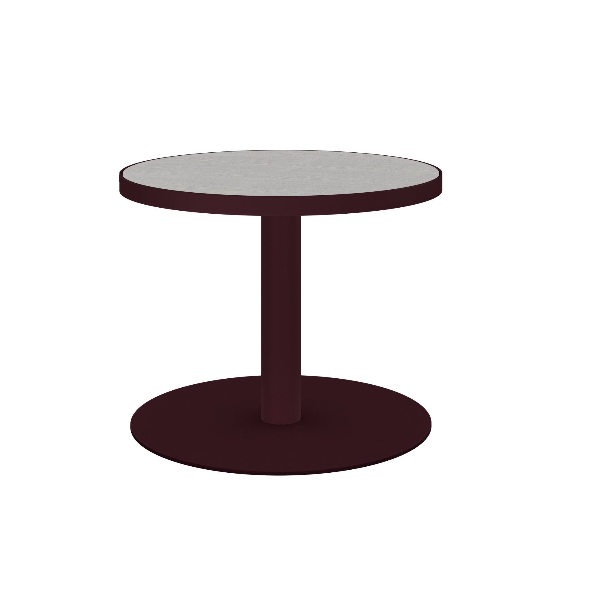 Halo Side Table - Round With Rim