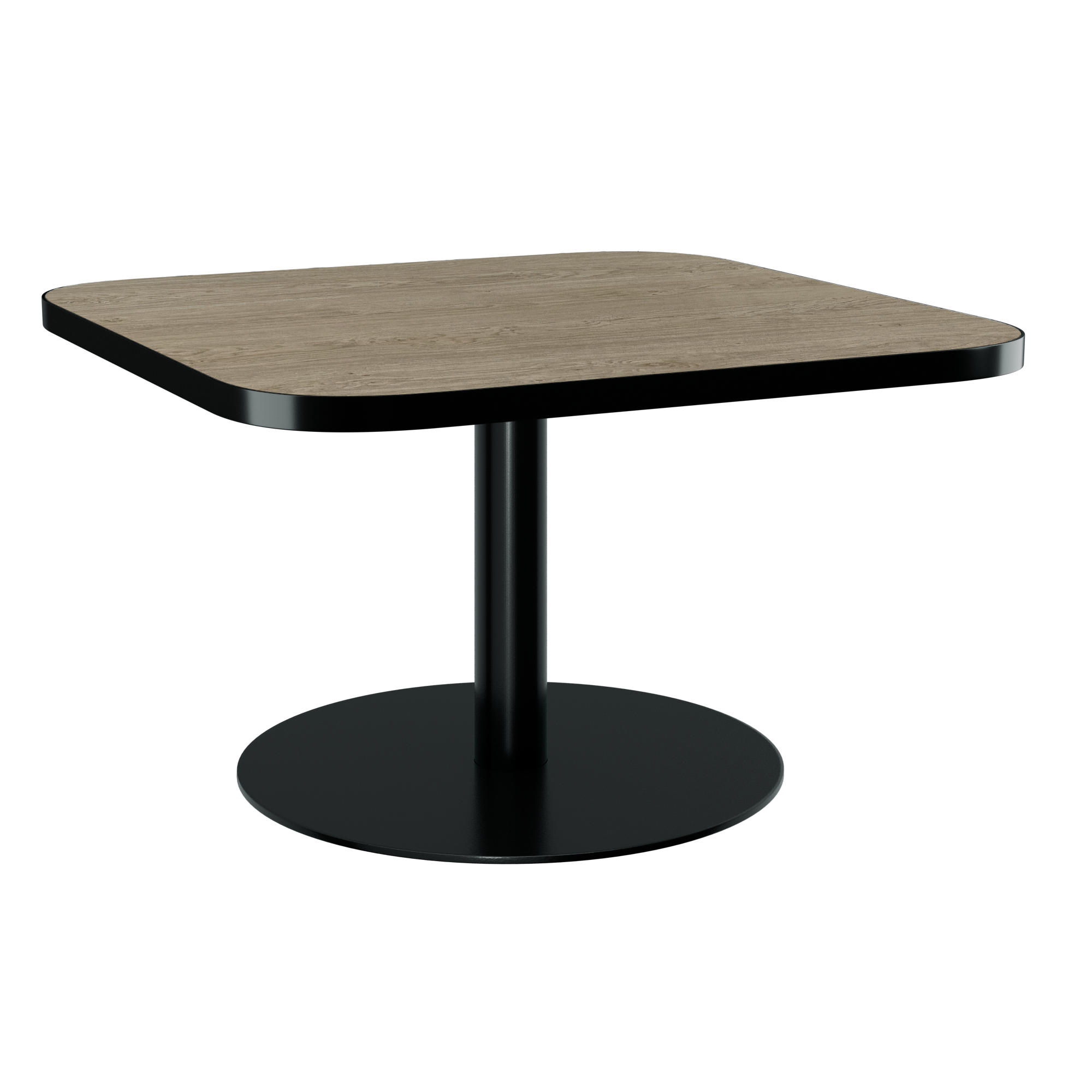 Halo Coffee Table - Rounded Square With Rim