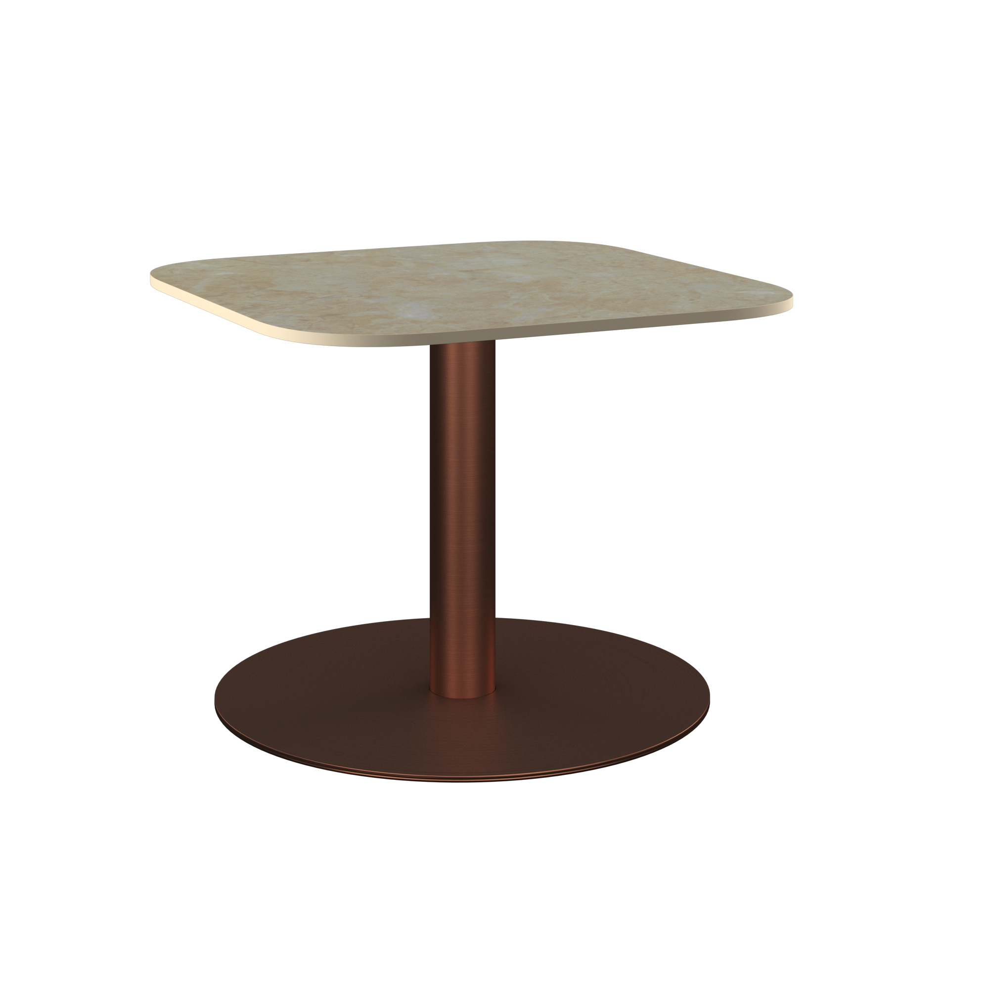 Halo Side Table - Rounded Square