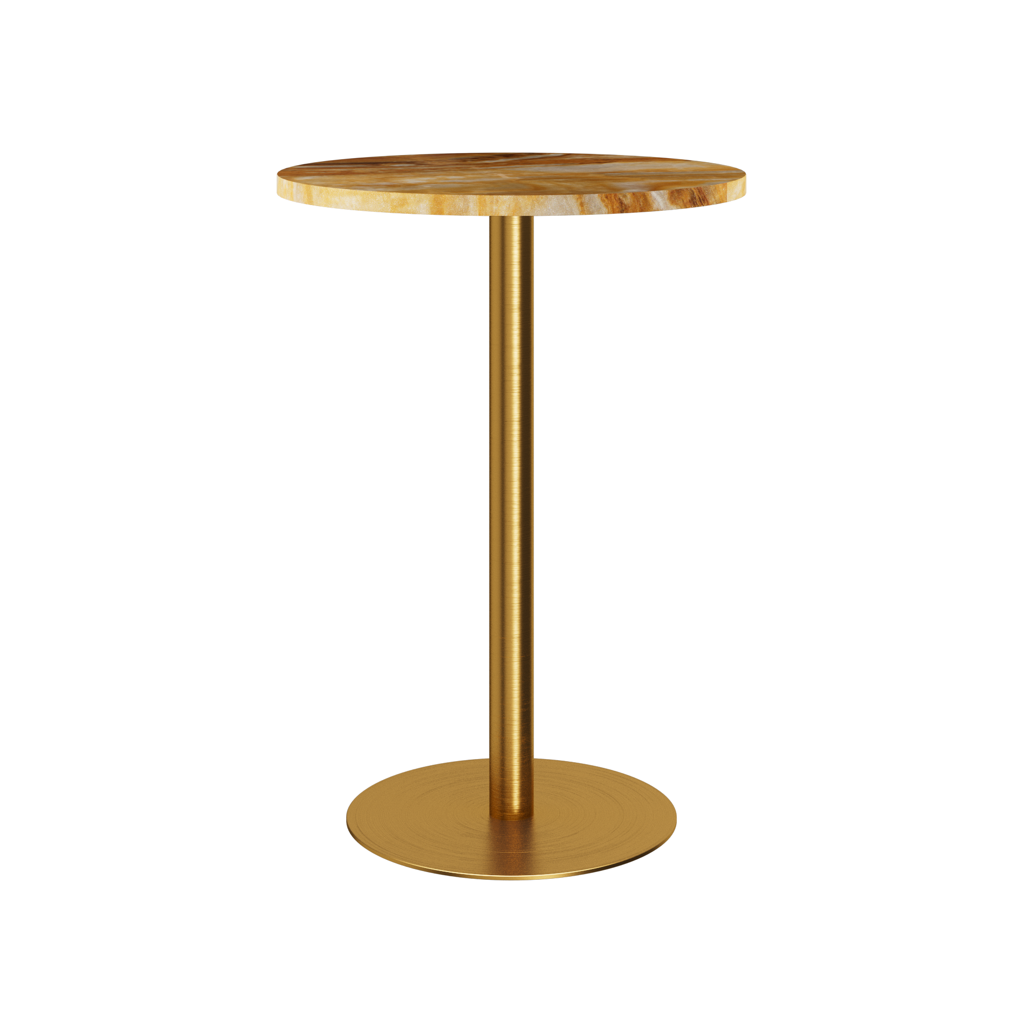 Halo Marble Bar Table - Round