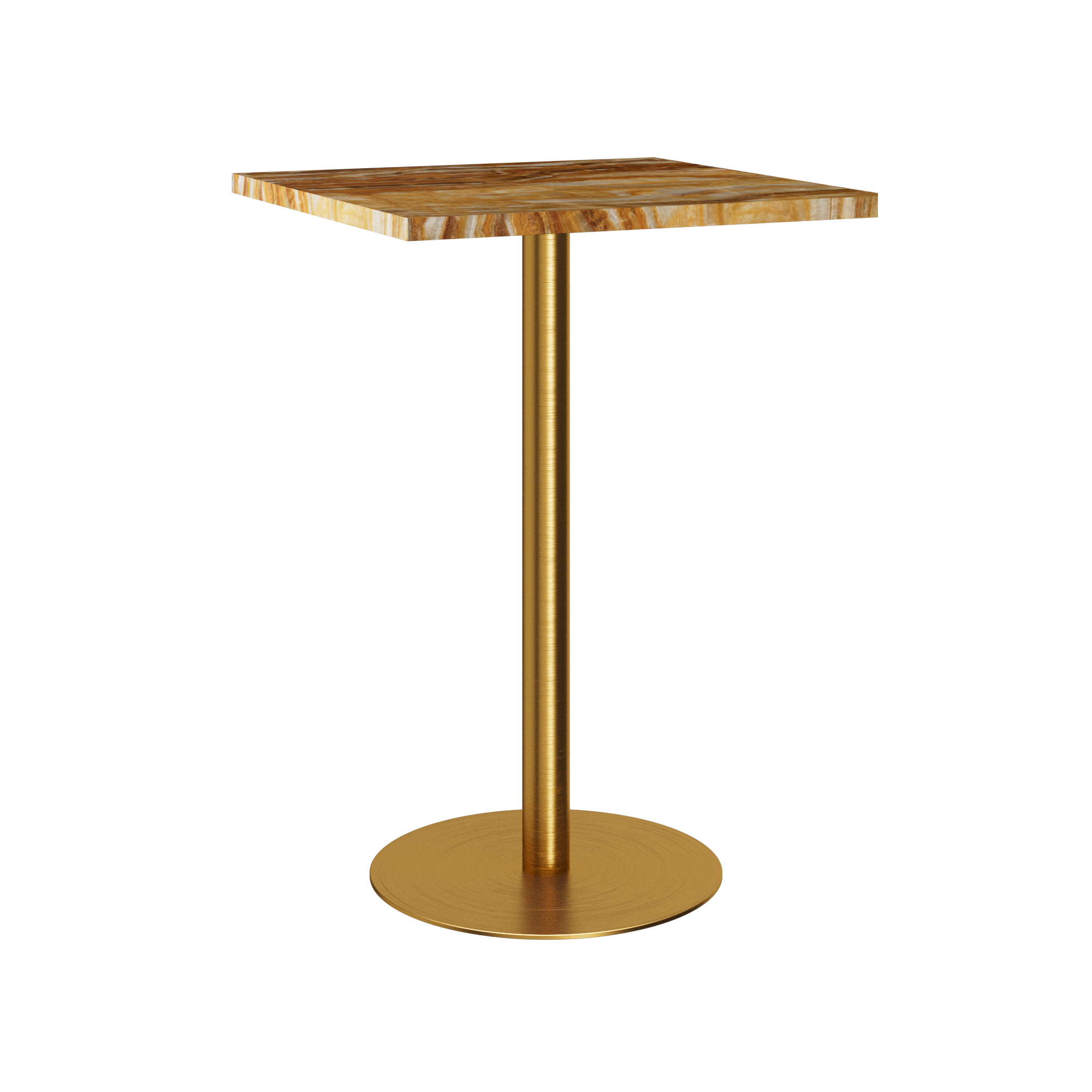 Halo Marble Bar Table - Square