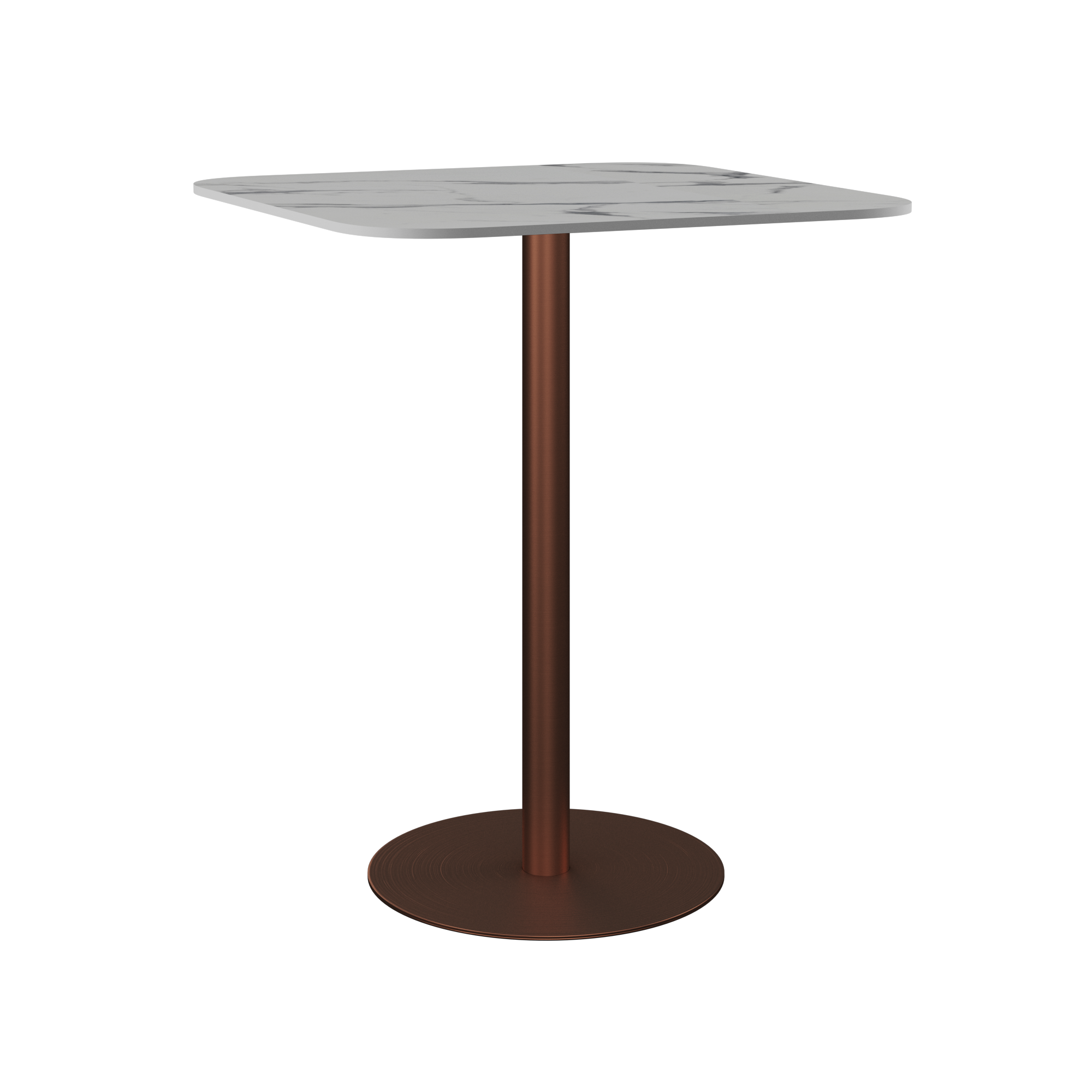 Halo Bar Table - Rounded Square