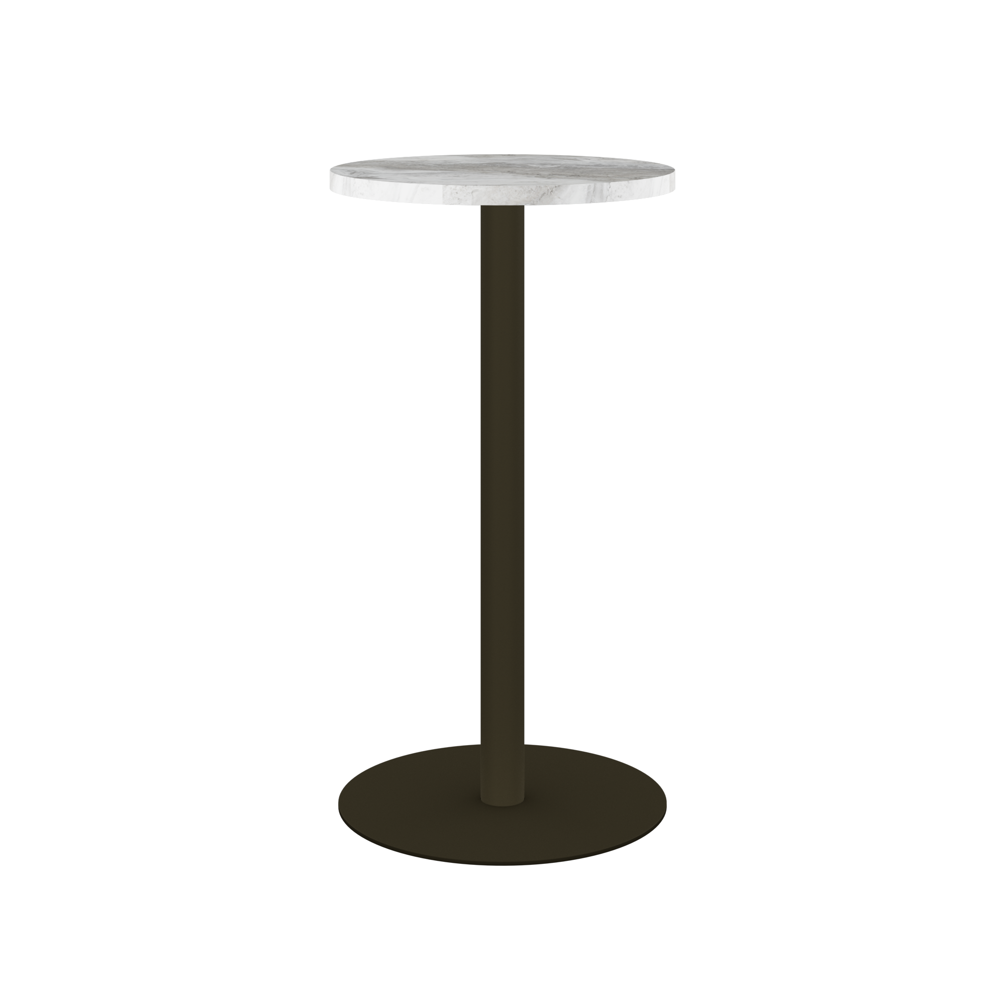 Halo Marble Bar Table - Round