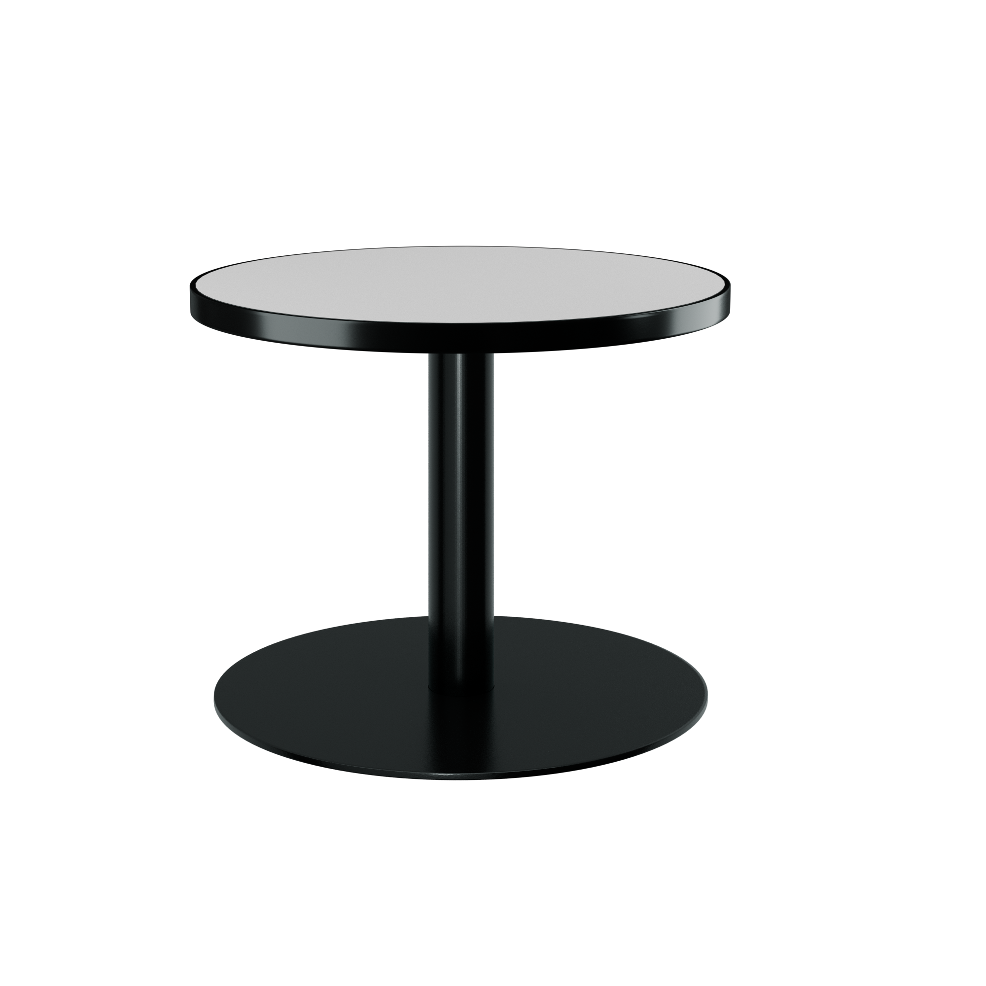 Halo Side Table - Round With Rim
