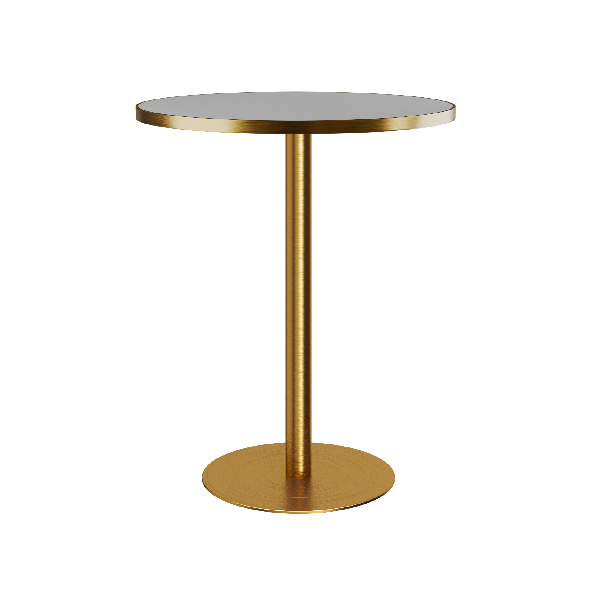 Halo Bar Table With Rim - Round