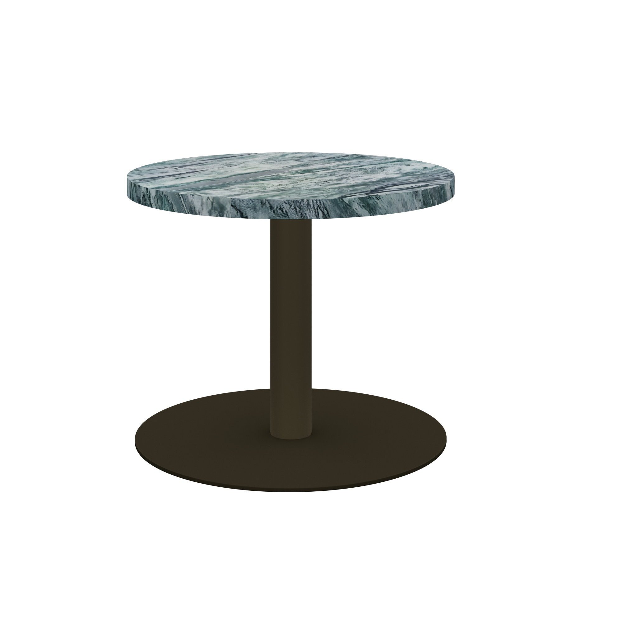 Halo Marble Side Table - Round