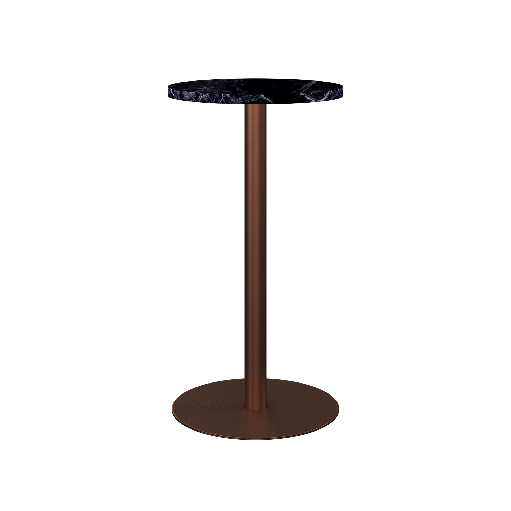 Halo Marble Bar Table - Round