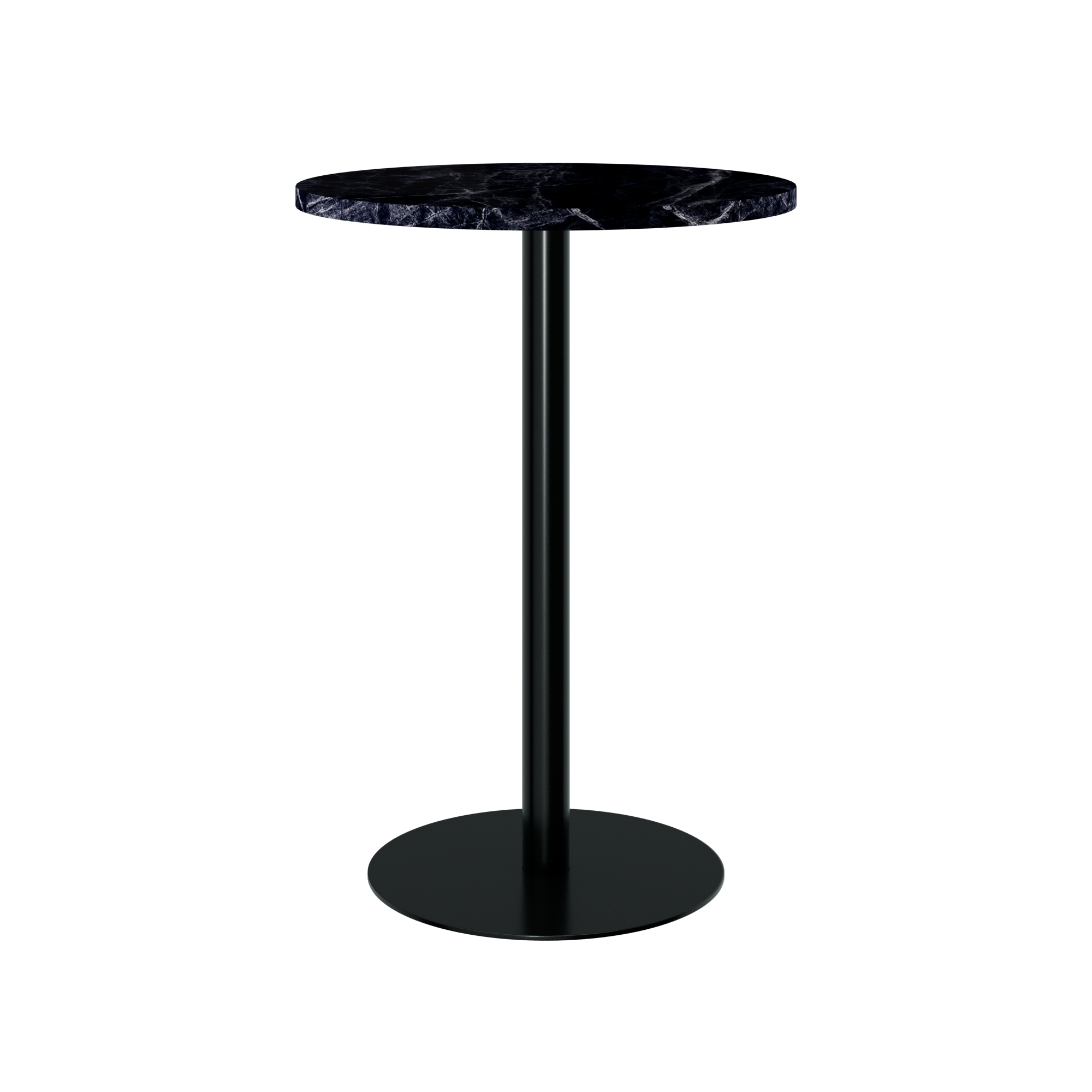 Halo Marble Bar Table - Round