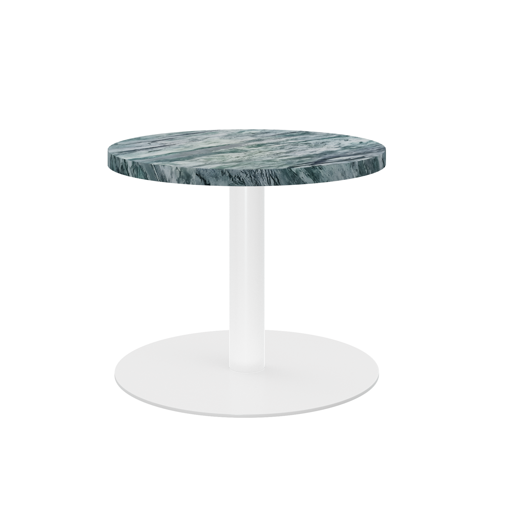 Halo Marble Side Table - Round