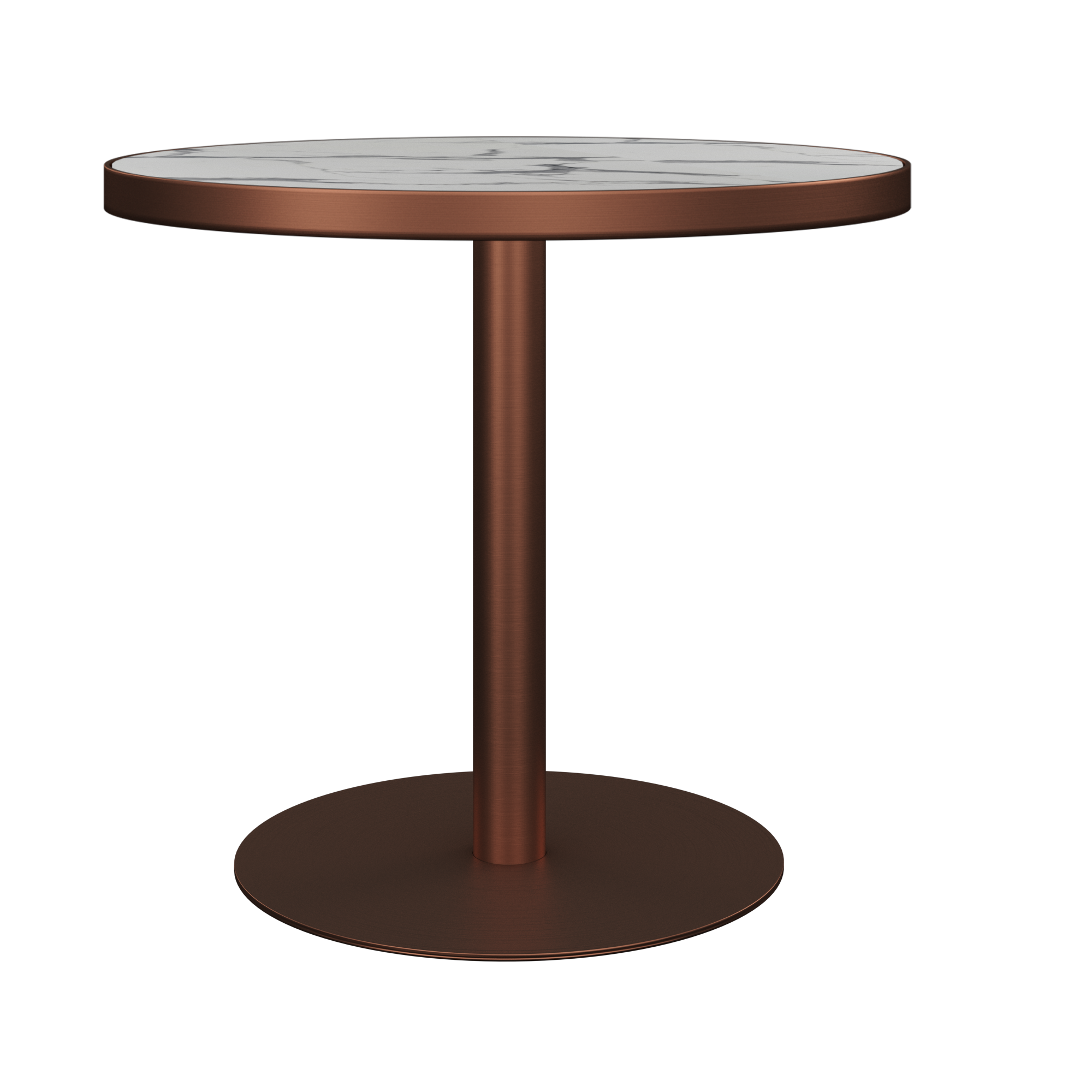Halo Café Table With Rim - Round