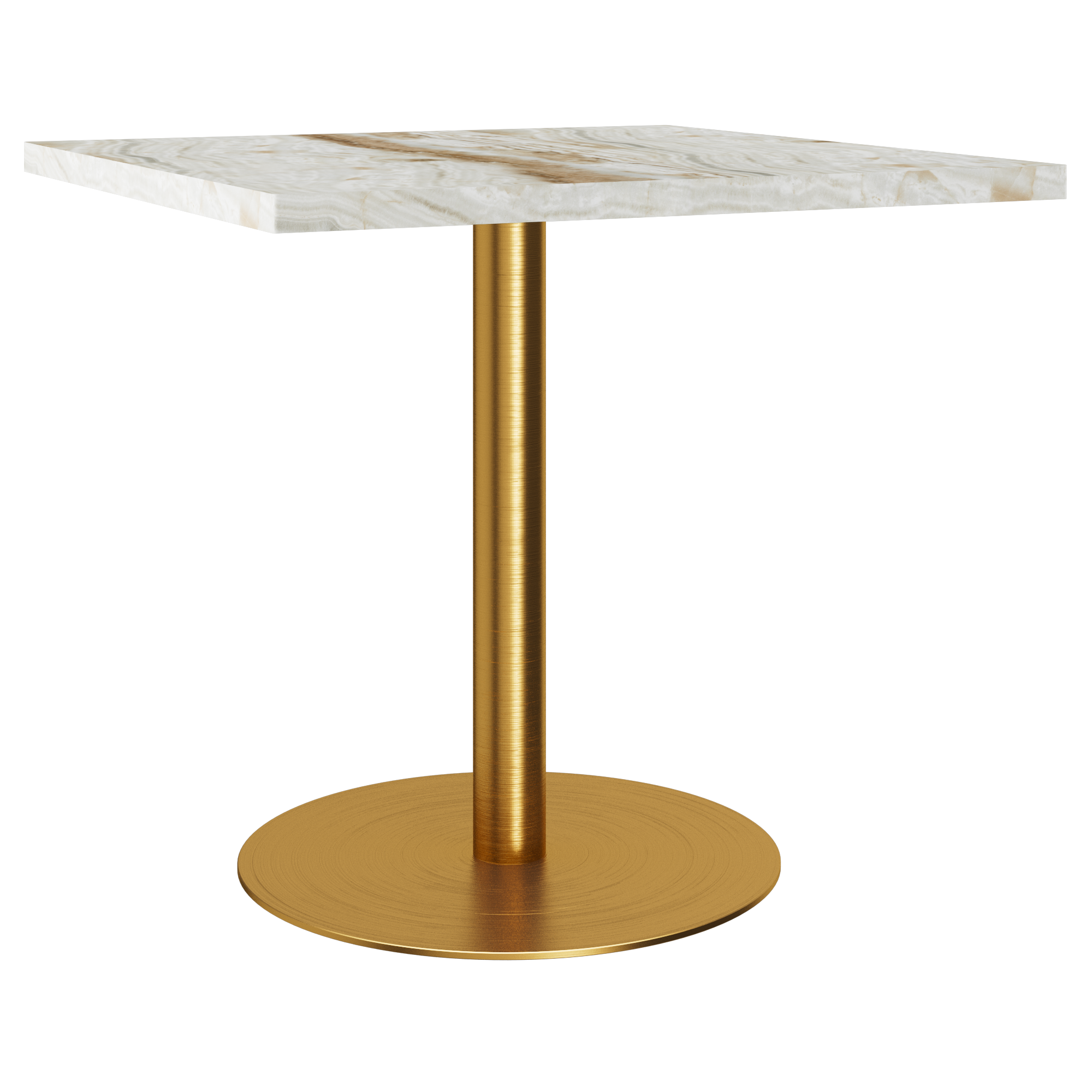Halo Marble Café Table - Square