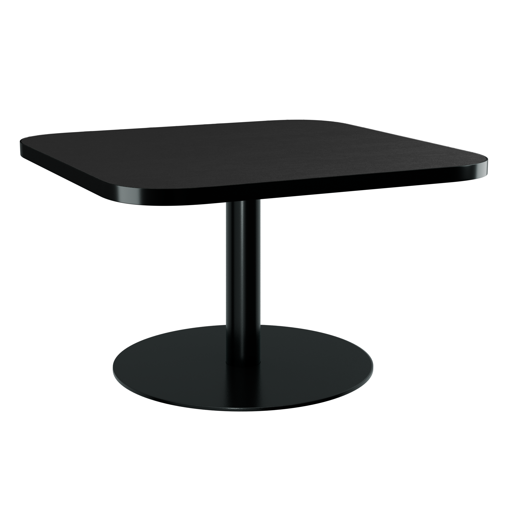 Halo Coffee Table - Rounded Square With Rim