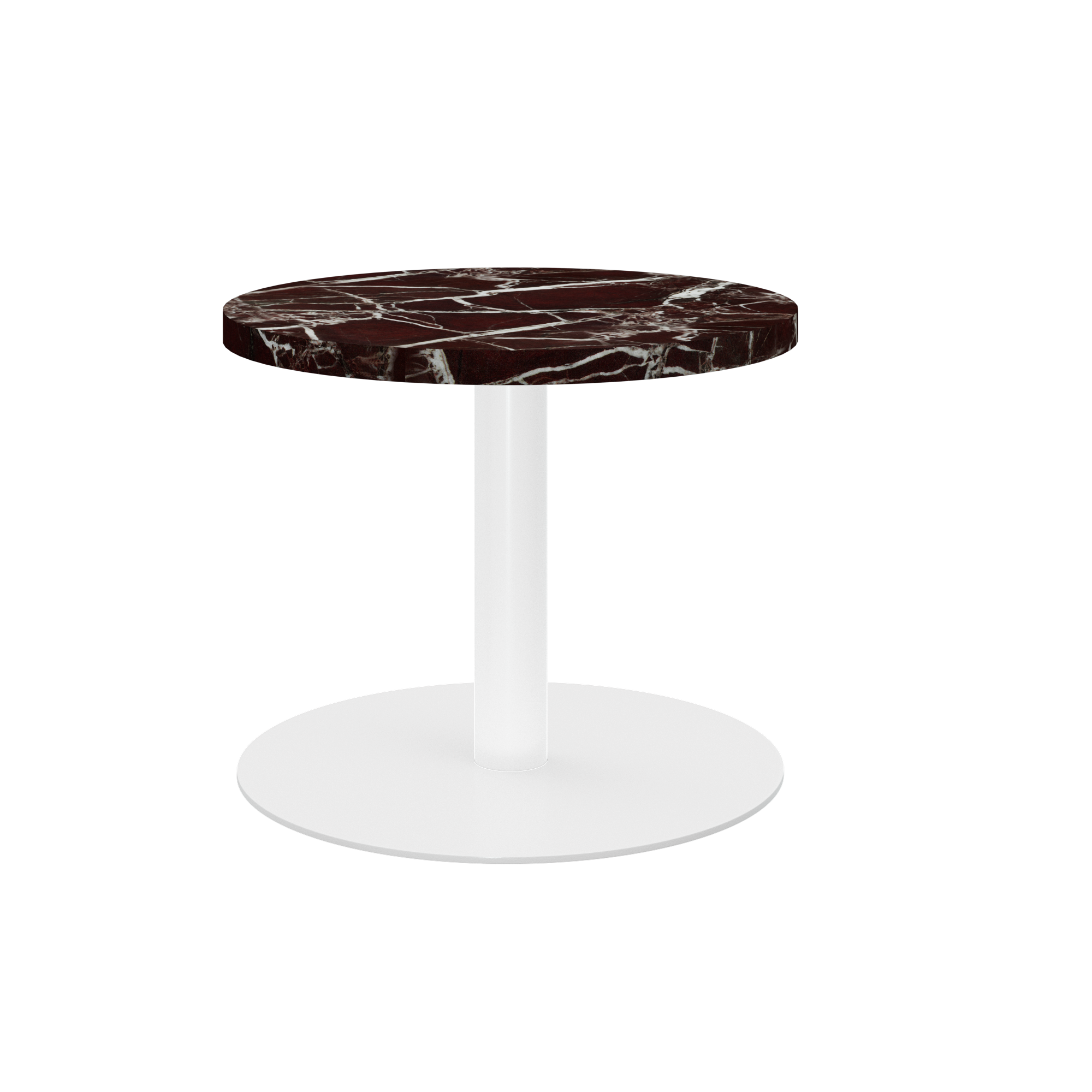 Halo Marble Side Table - Round