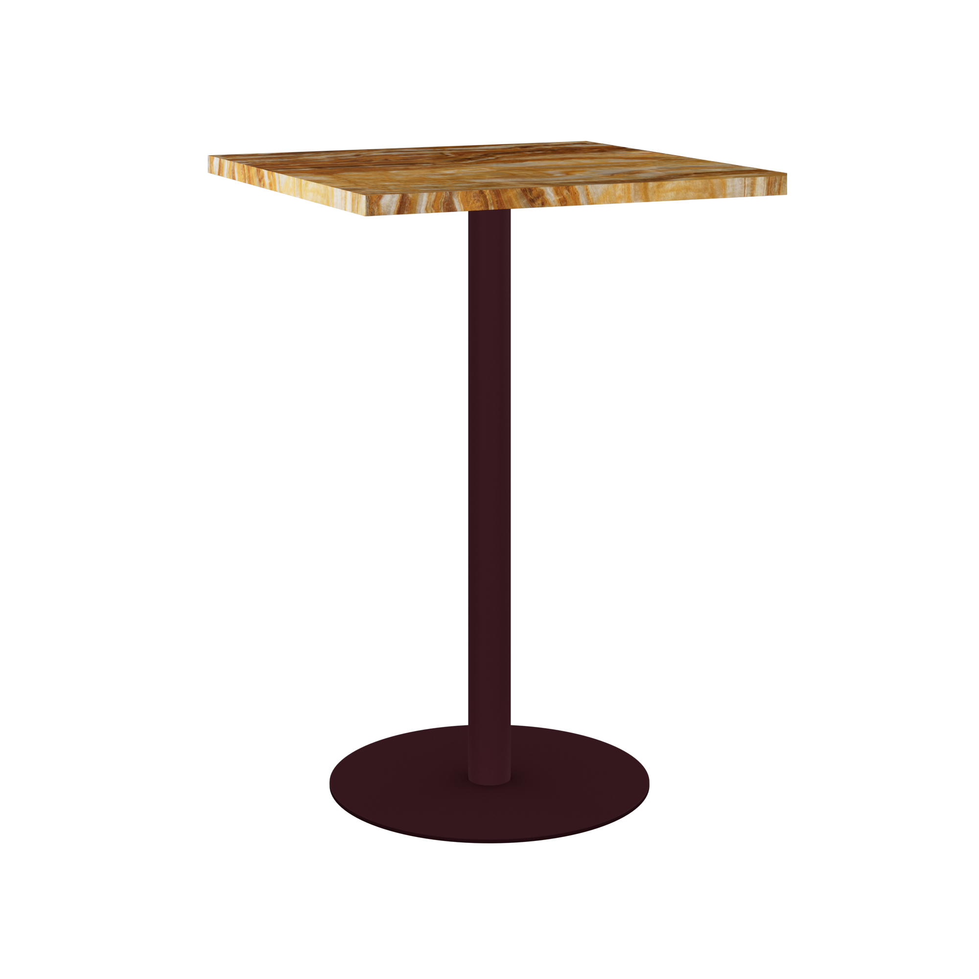 Halo Marble Bar Table - Square