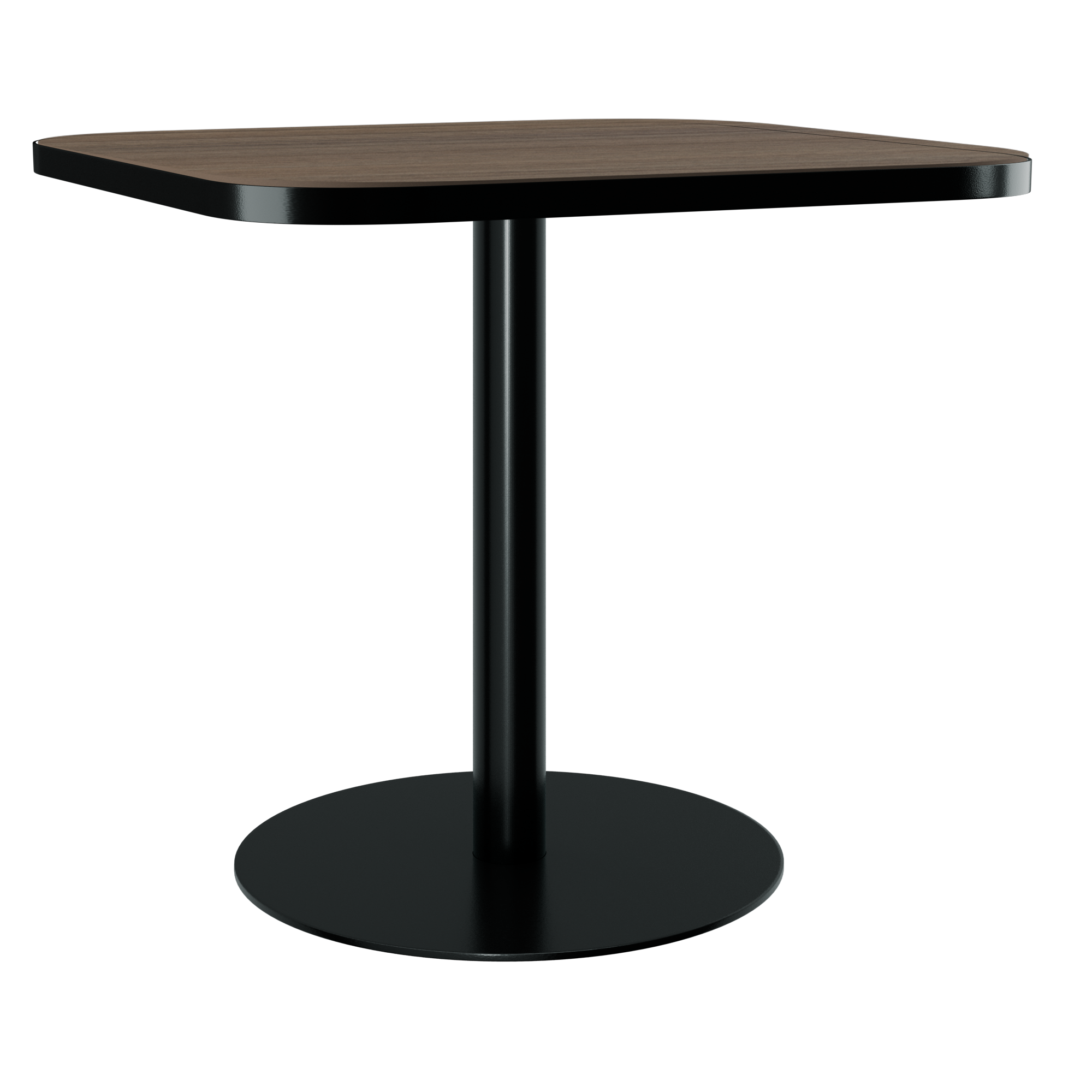 Halo Café Table With Rim - Rounded Square