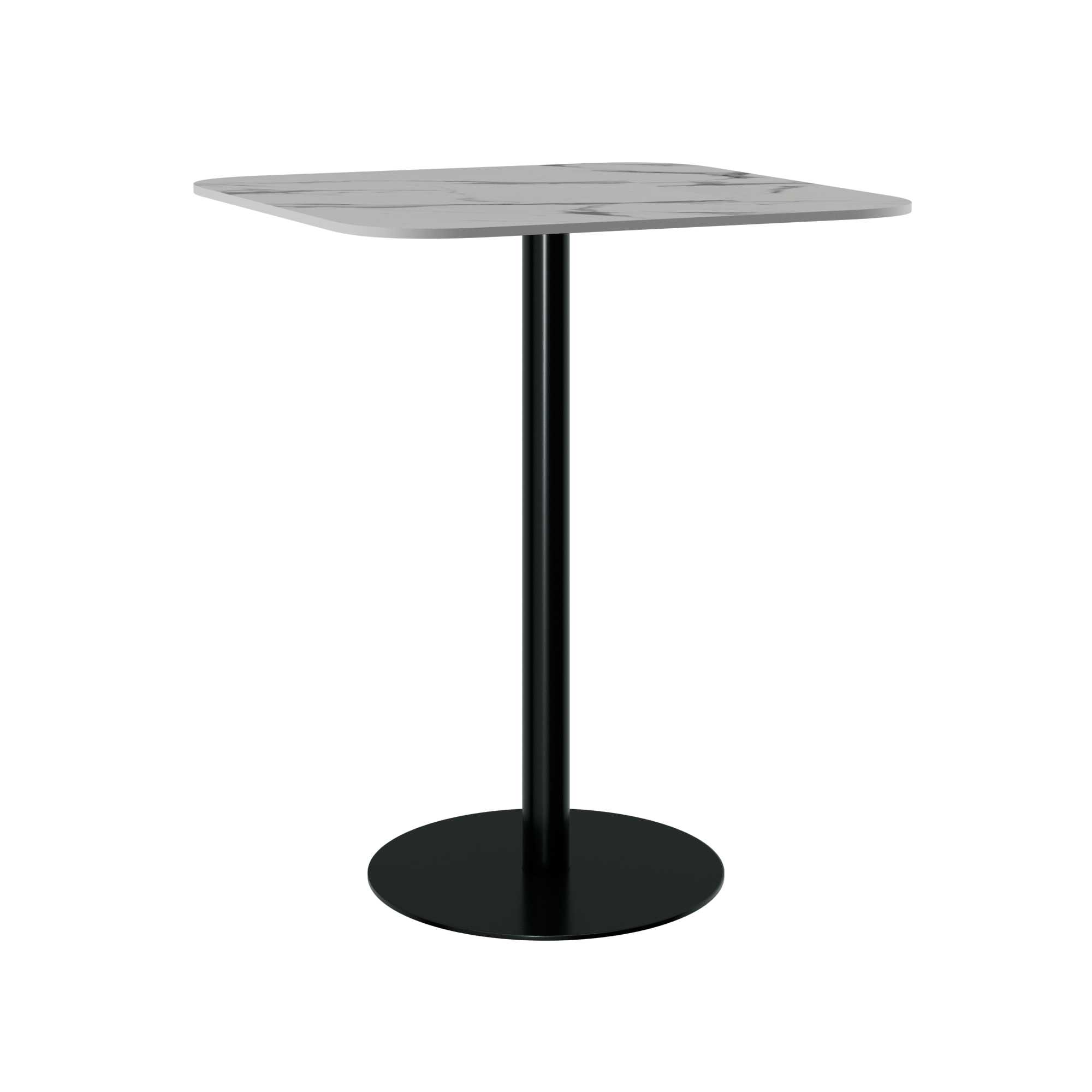 Halo Bar Table - Rounded Square