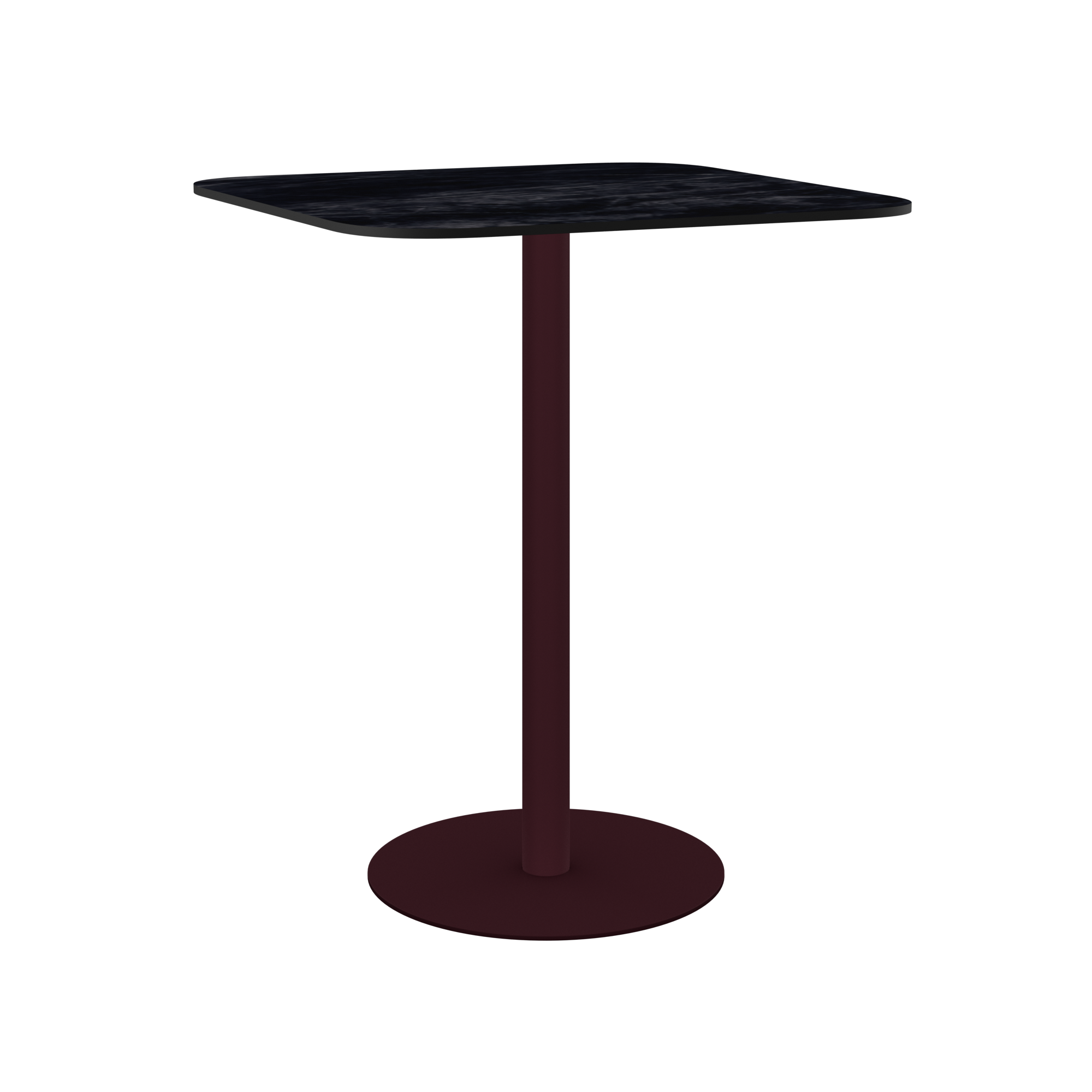 Halo Bar Table - Rounded Square