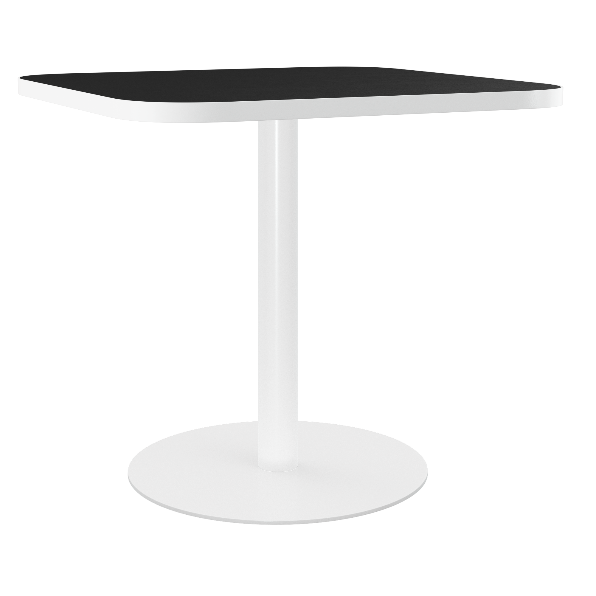 Halo Café Table With Rim - Rounded Square