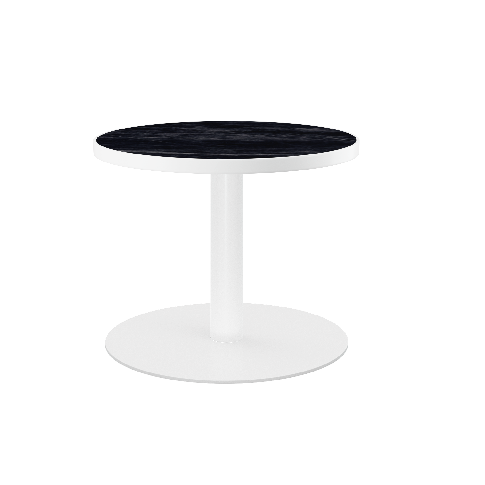 Halo Side Table - Round With Rim