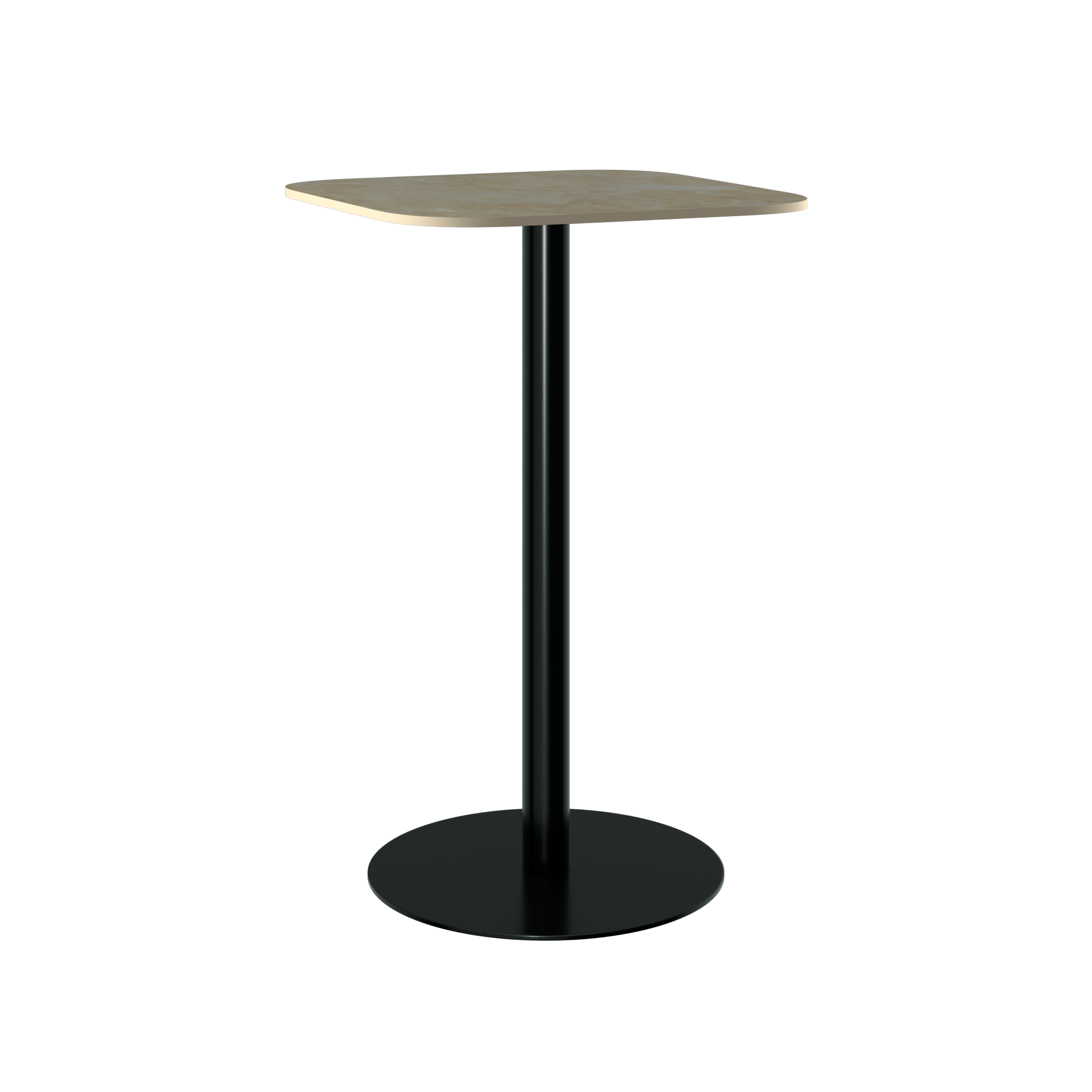 Halo Bar Table - Rounded Square
