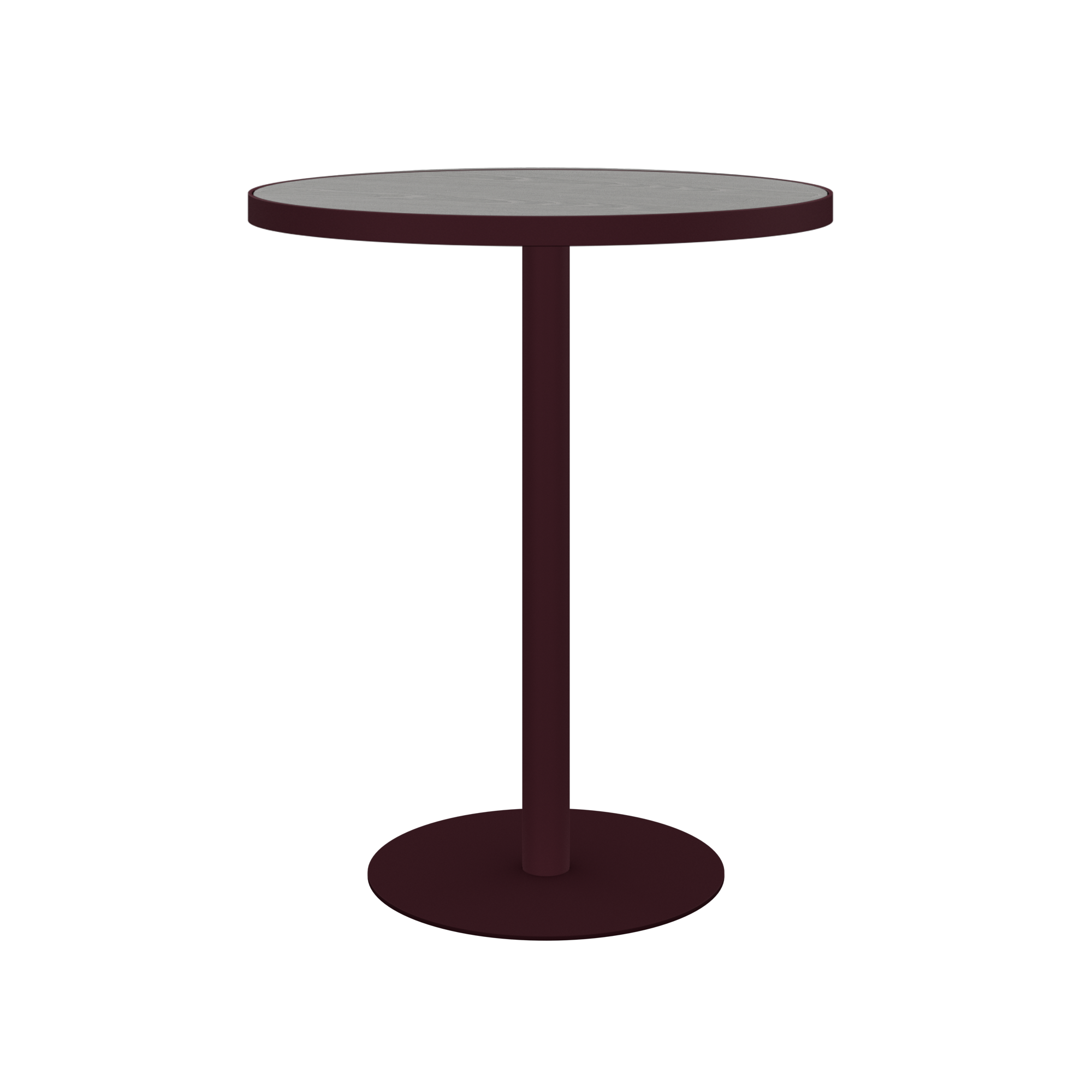 Halo Bar Table With Rim - Round