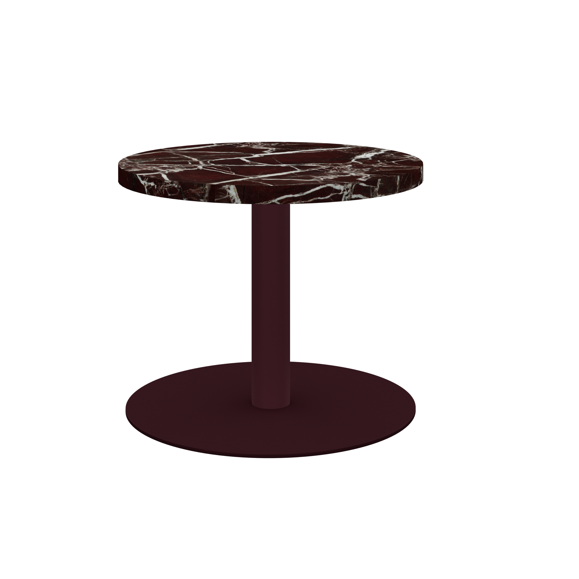 Halo Marble Side Table - Round