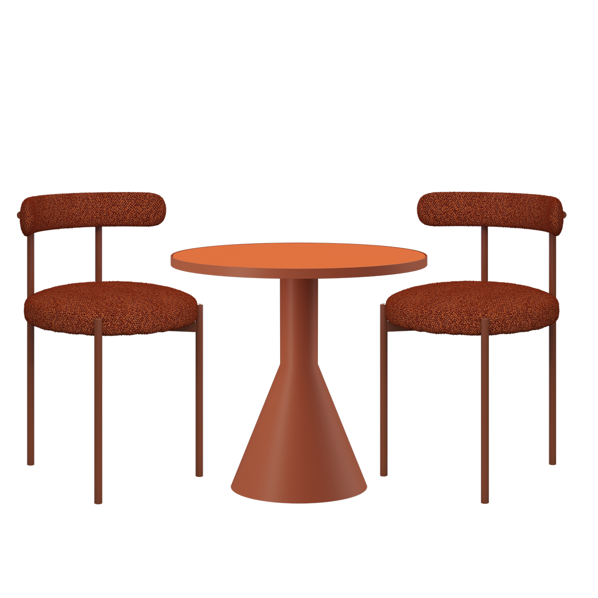 Flare Margot Cafe Table Package (2 Chairs)