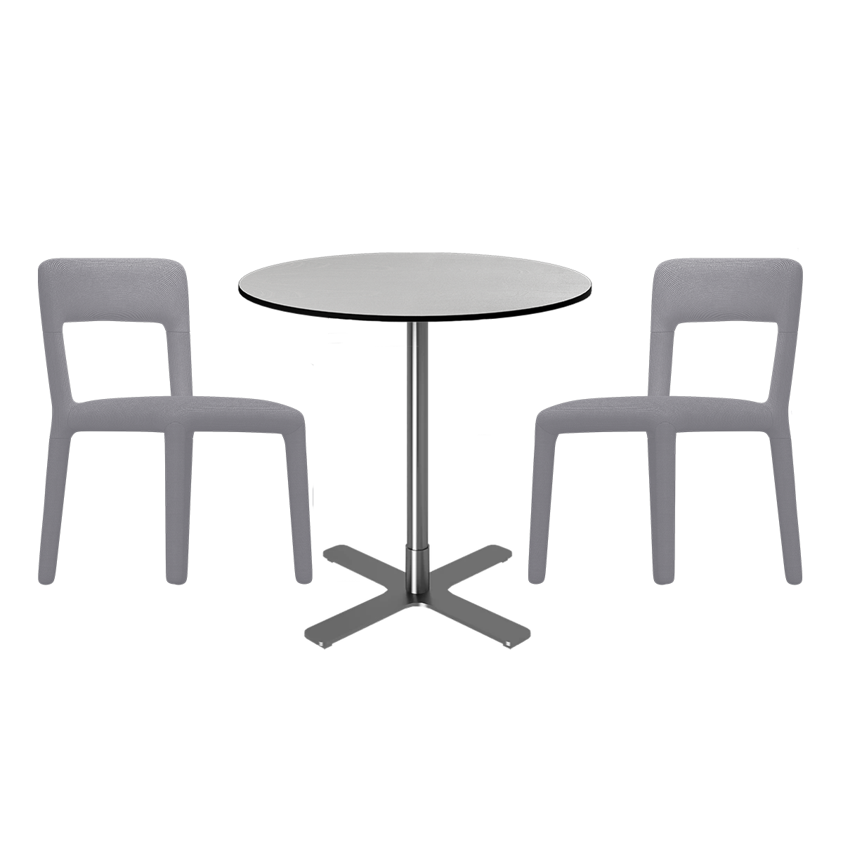 Fletcher Cafe Table Package - 2 Chairs