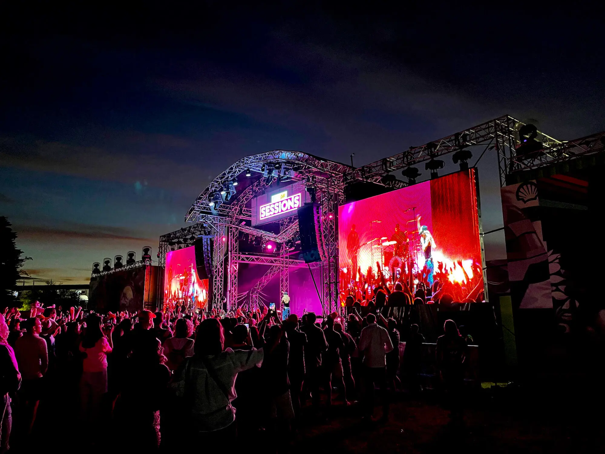 Outdoor festival