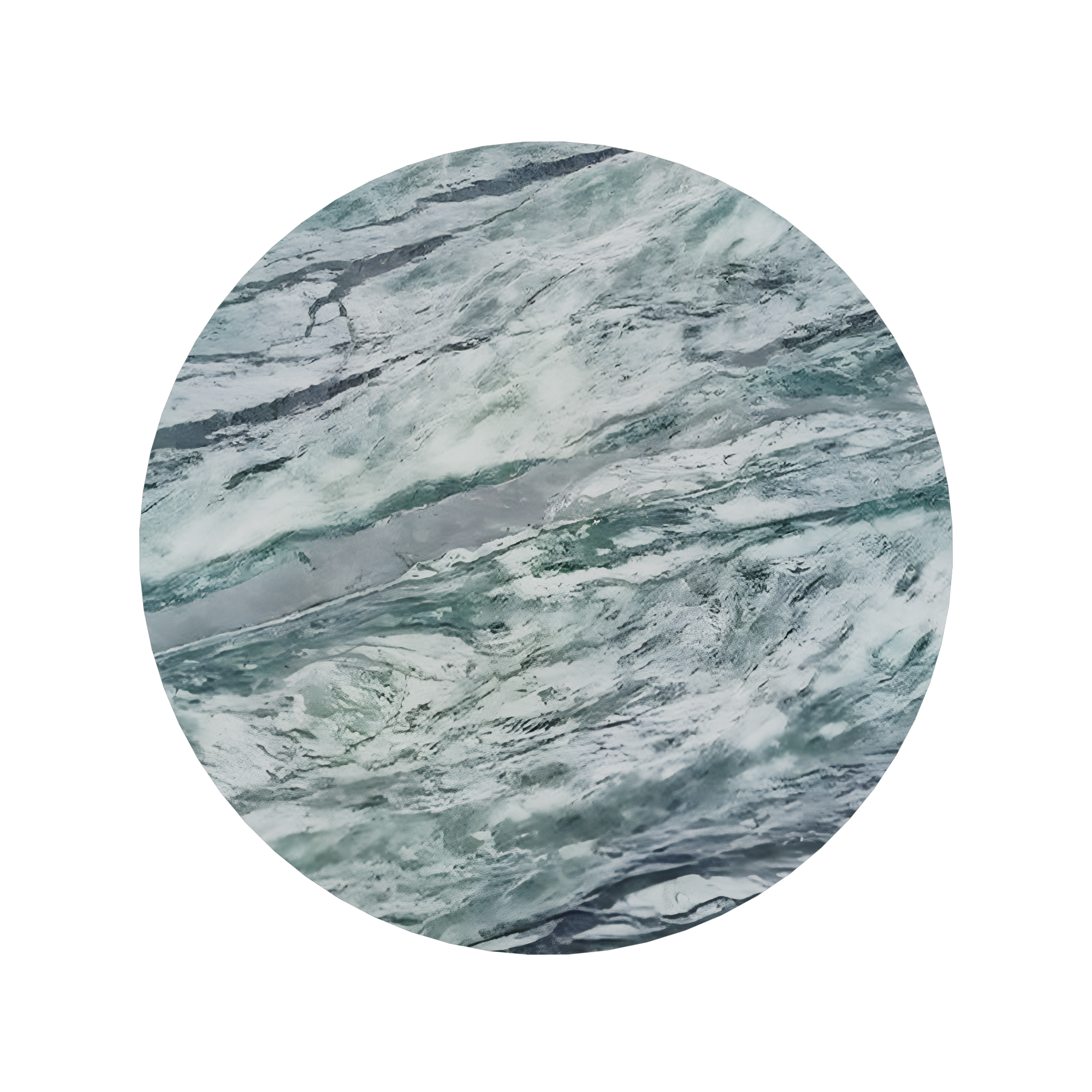 Halo Marble Bar Table - Round