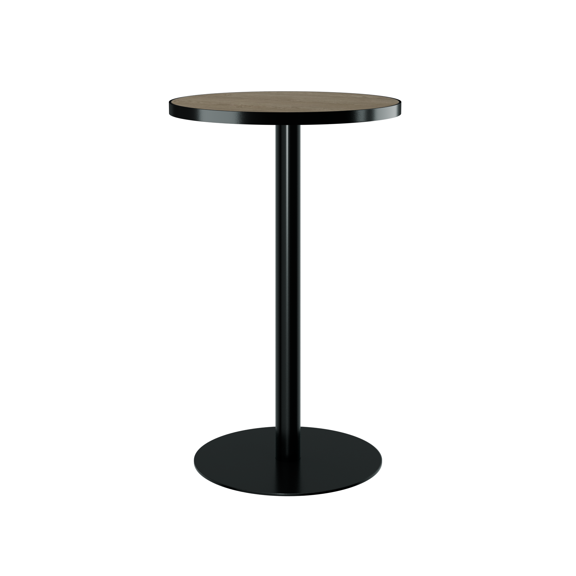 Halo Bar Table With Rim - Round