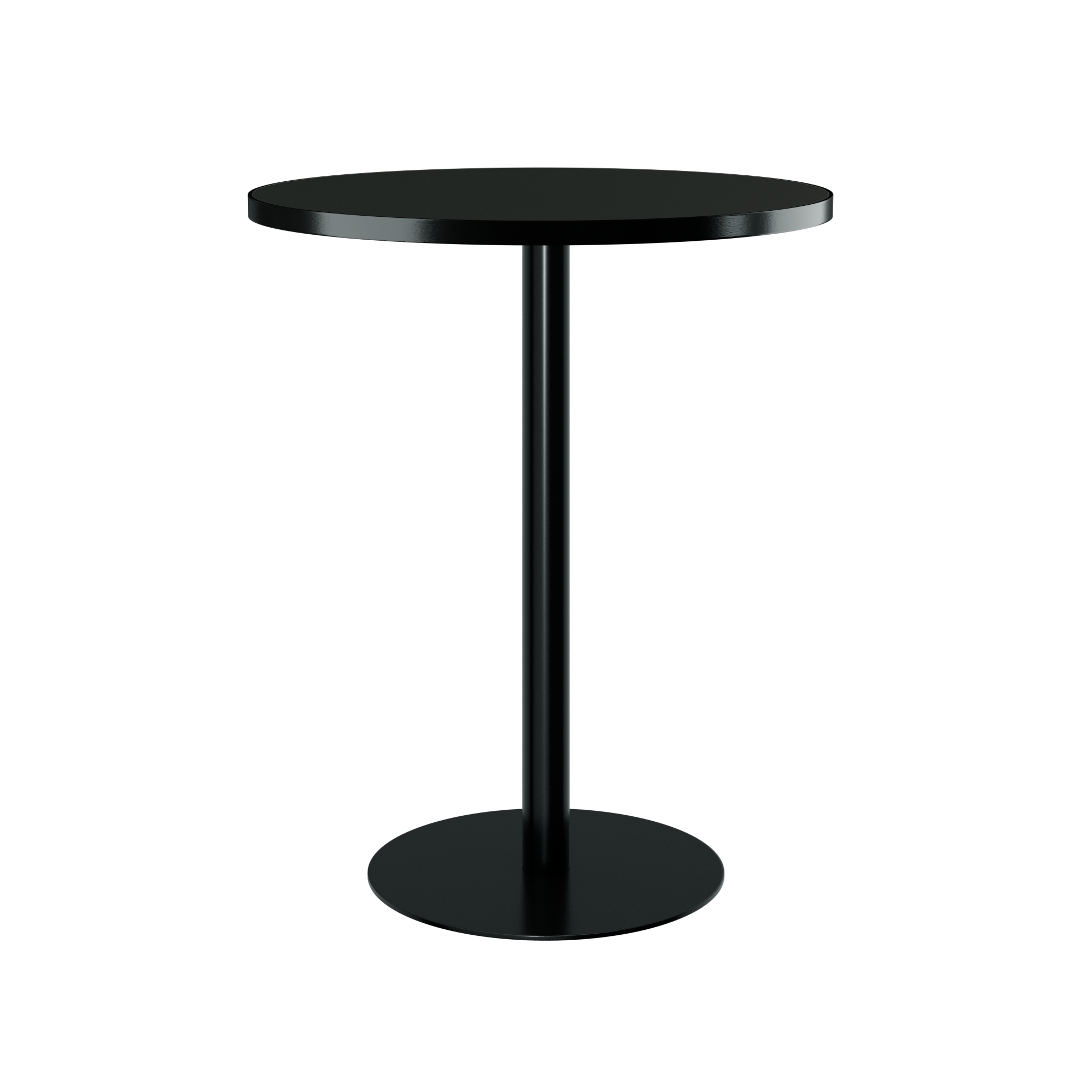 Halo Bar Table With Rim - Round