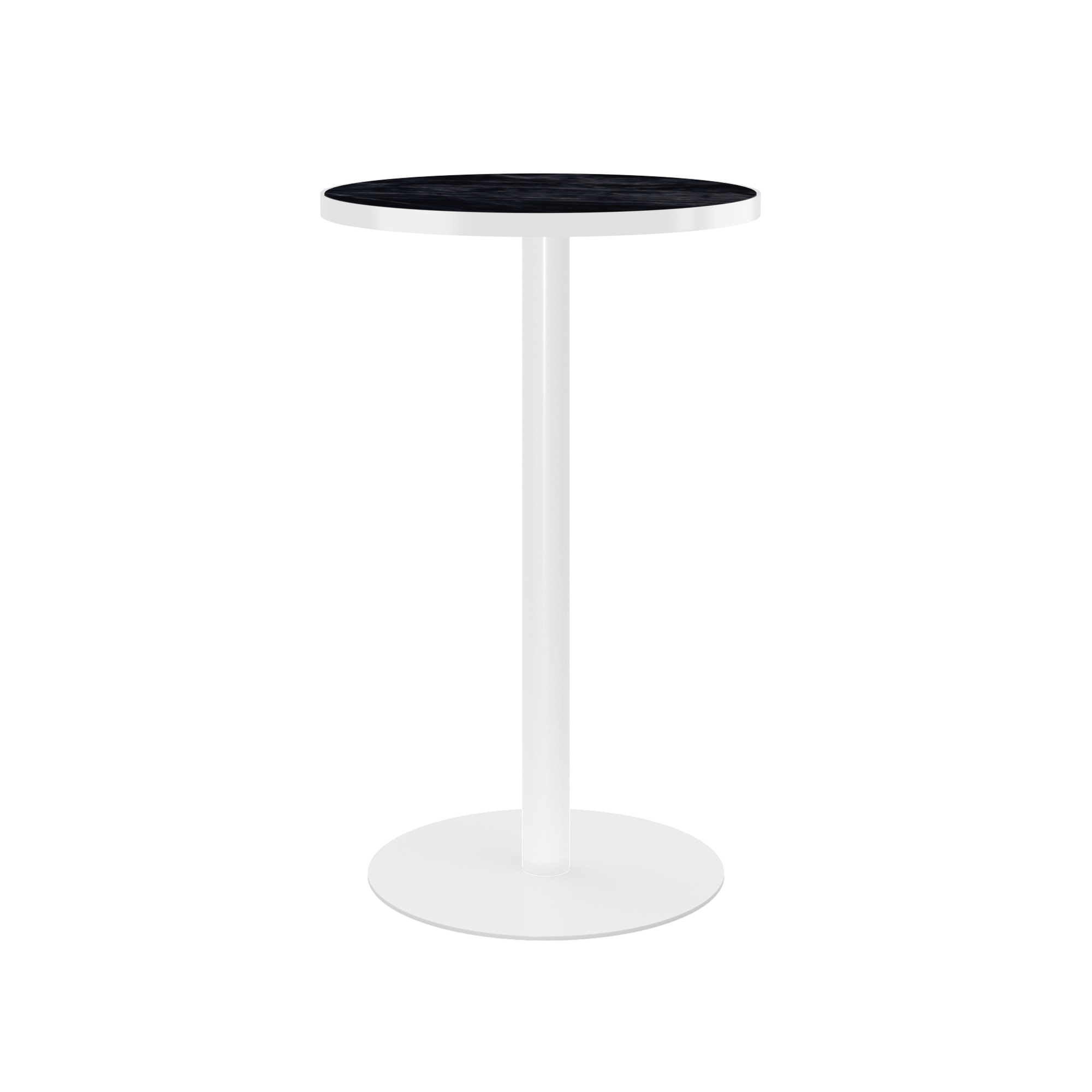 Halo Bar Table With Rim - Round