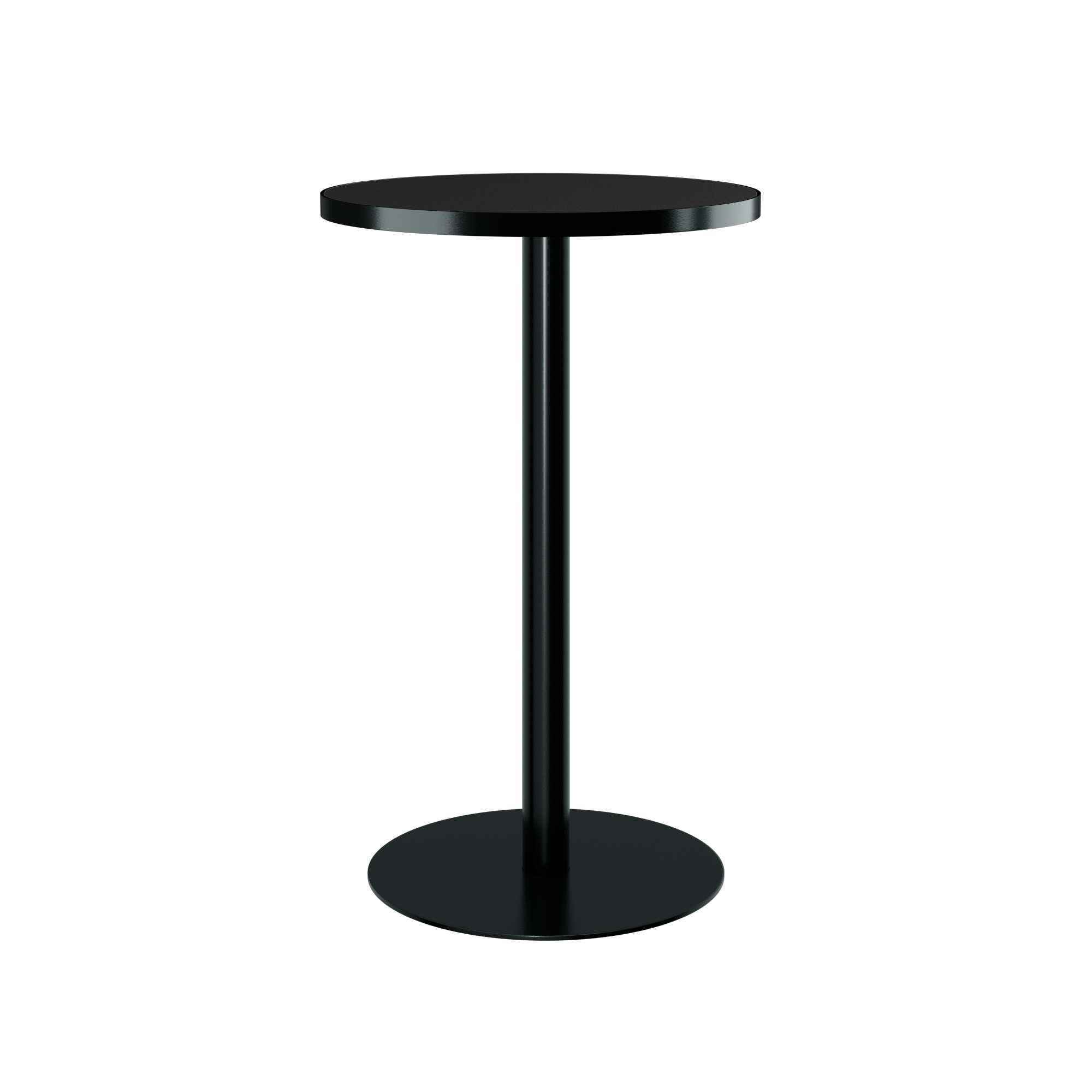Halo Bar Table With Rim - Round