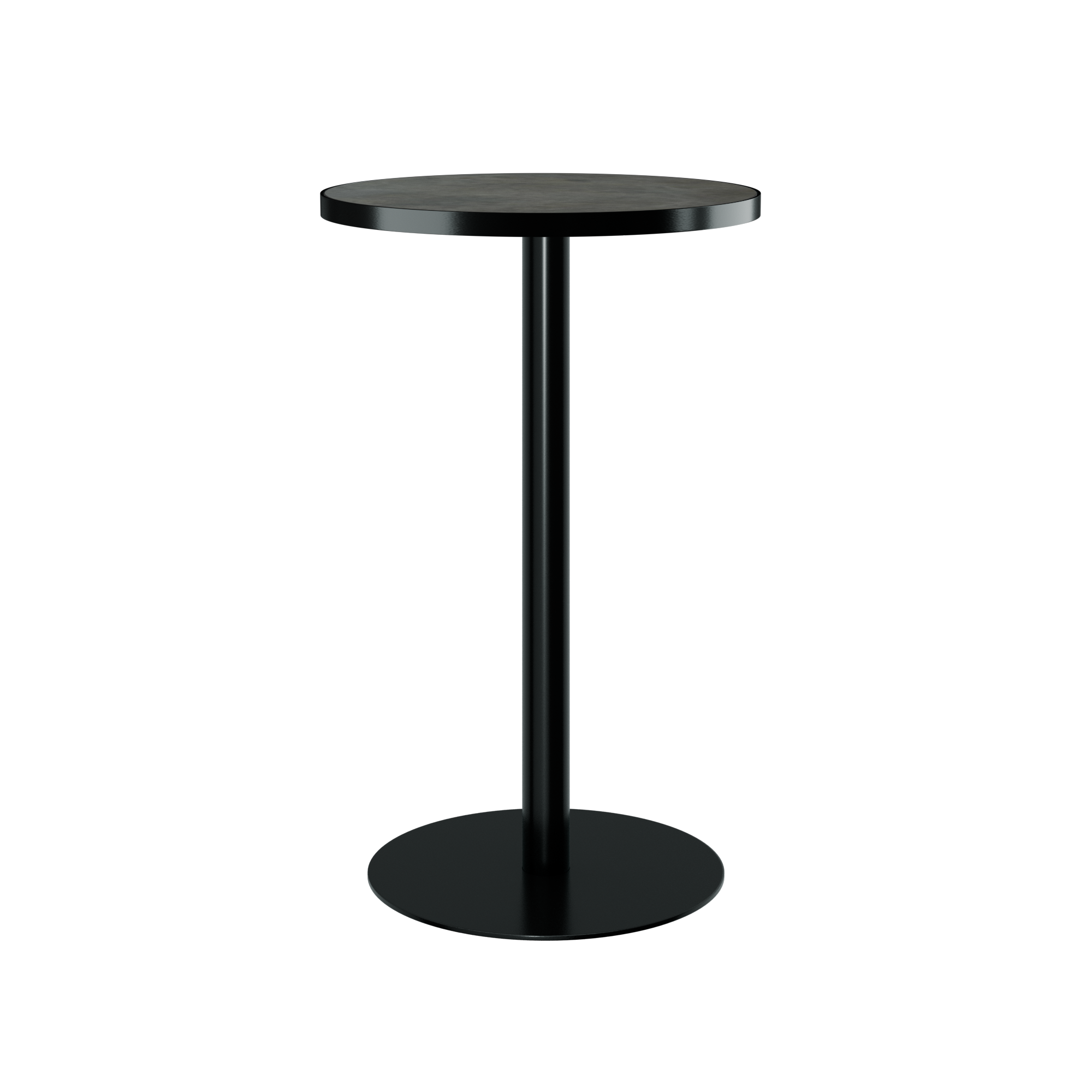 Halo Bar Table With Rim - Round