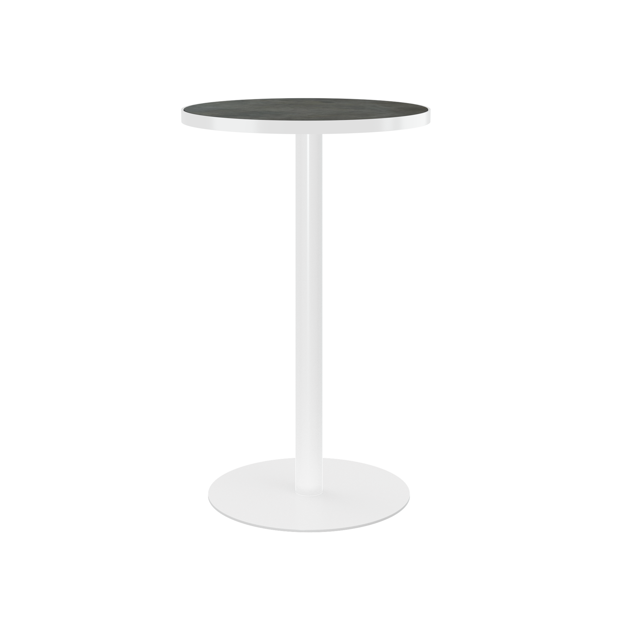 Halo Bar Table With Rim - Round