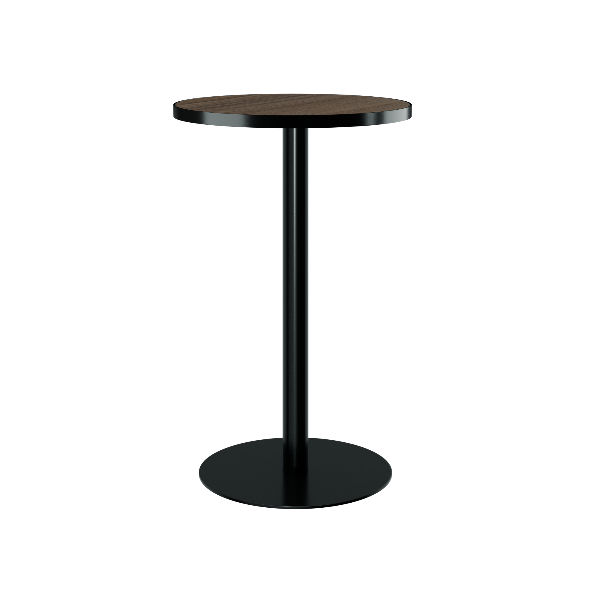 Halo Bar Table With Rim - Round