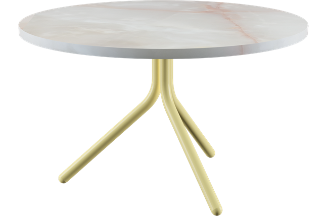 Poseidon Coffee Table - Neutral (Round)