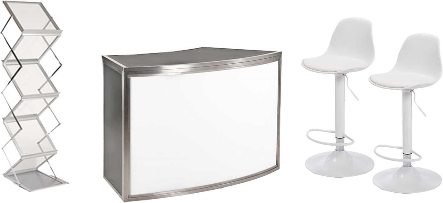 Chameleon Curved Counter Package - Full Signage