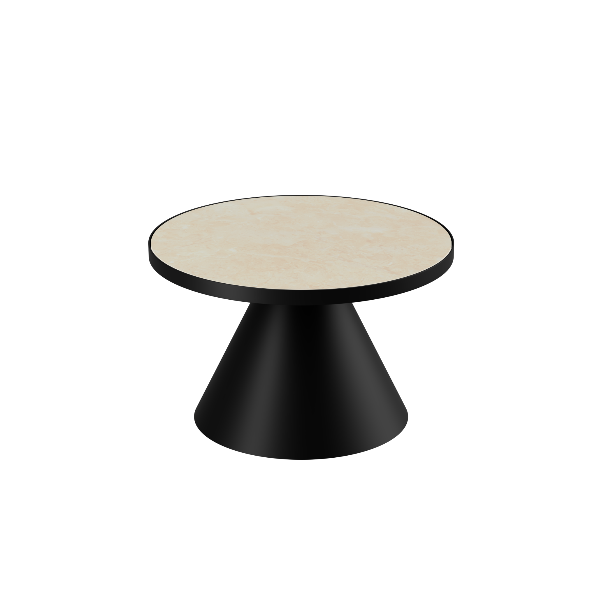 Flare Side Table (Neutral)