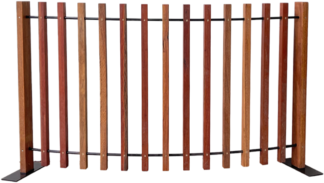 Flinders Fencing 2m Curved Panel