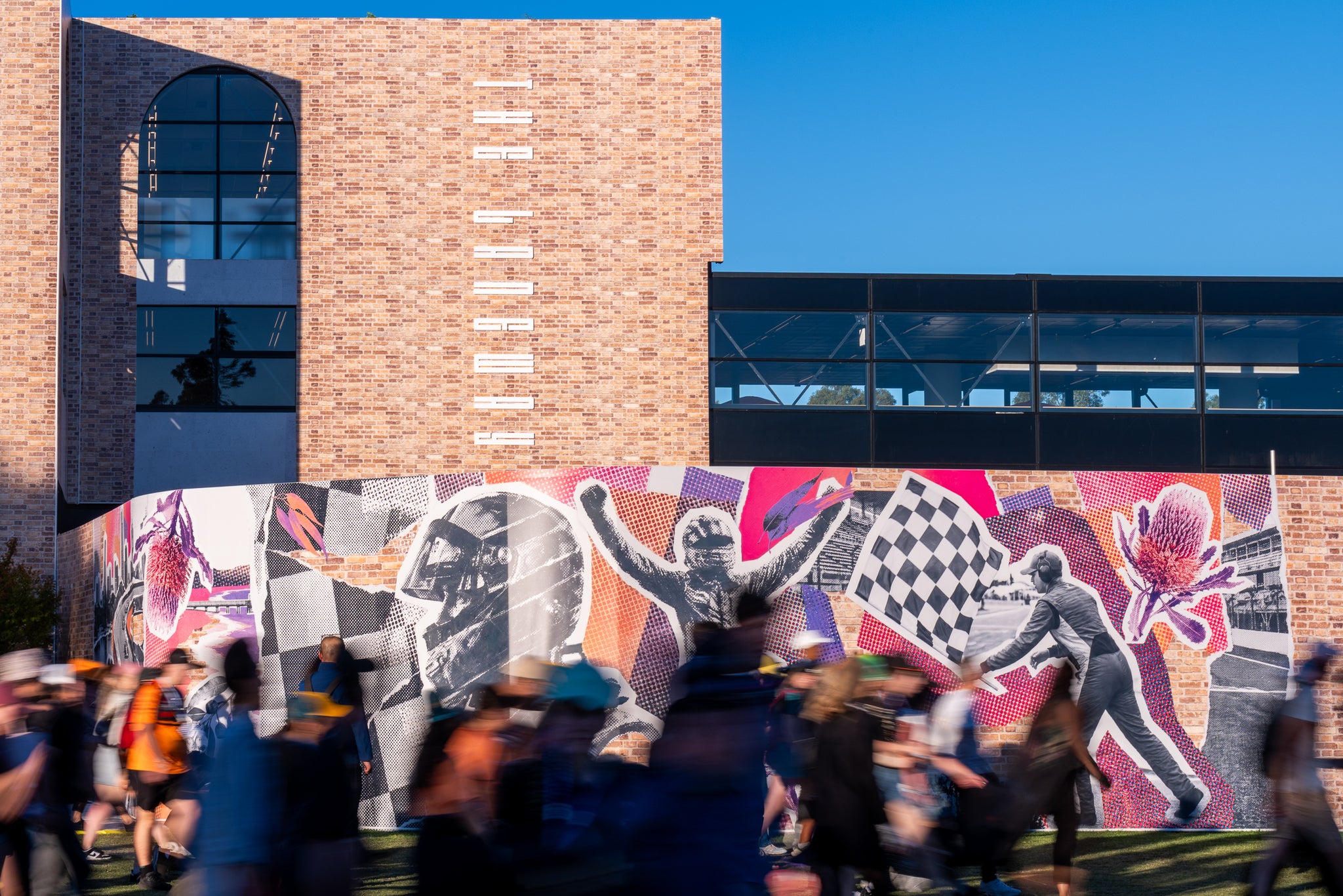 Laneway Signage at AU GP