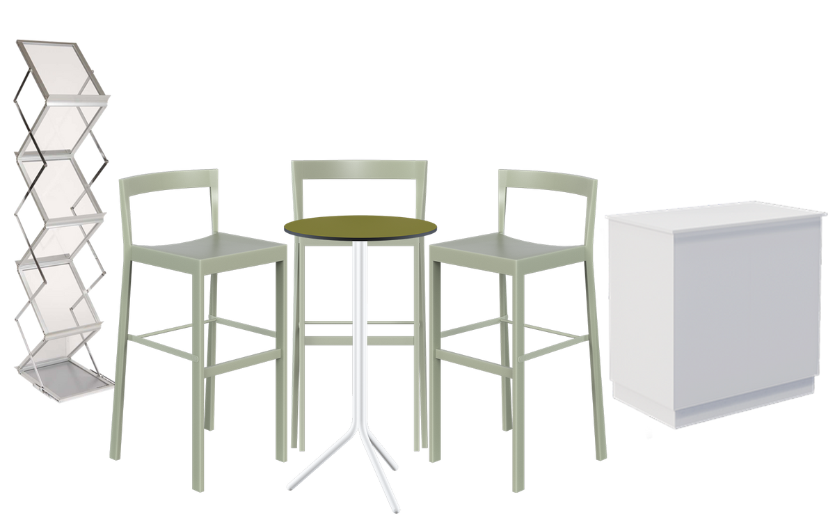 Walk on Bar Table Package - Chameleon Cupboard