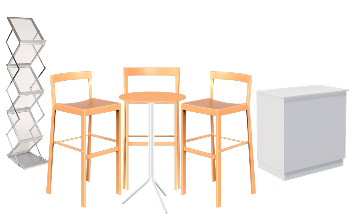 Walk on Bar Table Package - Chameleon Cupboard