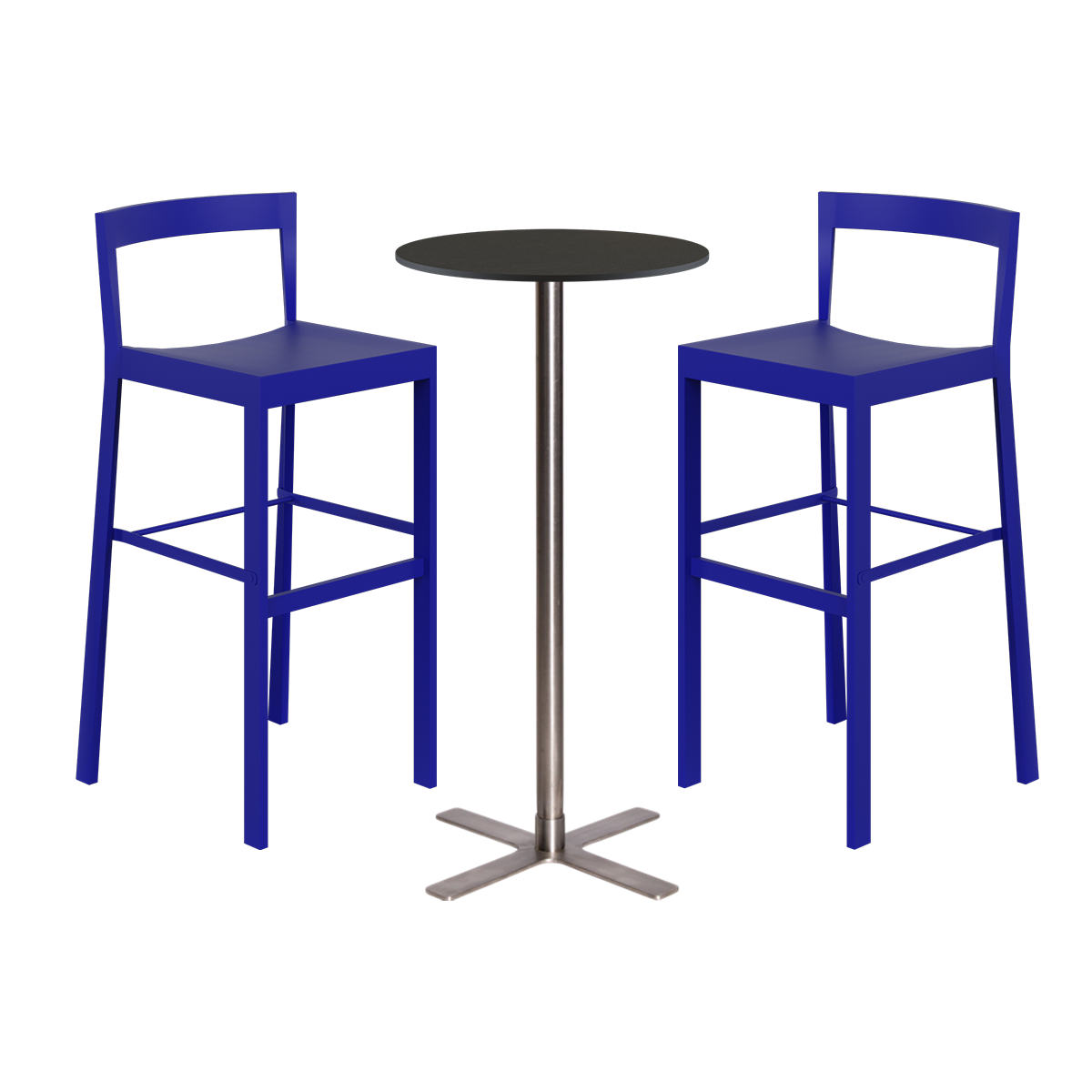 Baxter Bar Table Package - 2 Stools