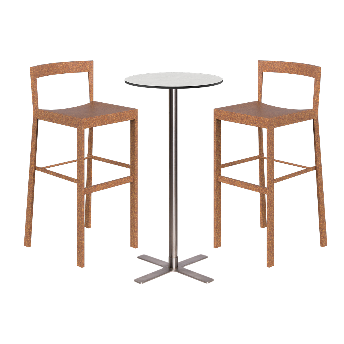 Baxter Bar Table Package - 2 Stools