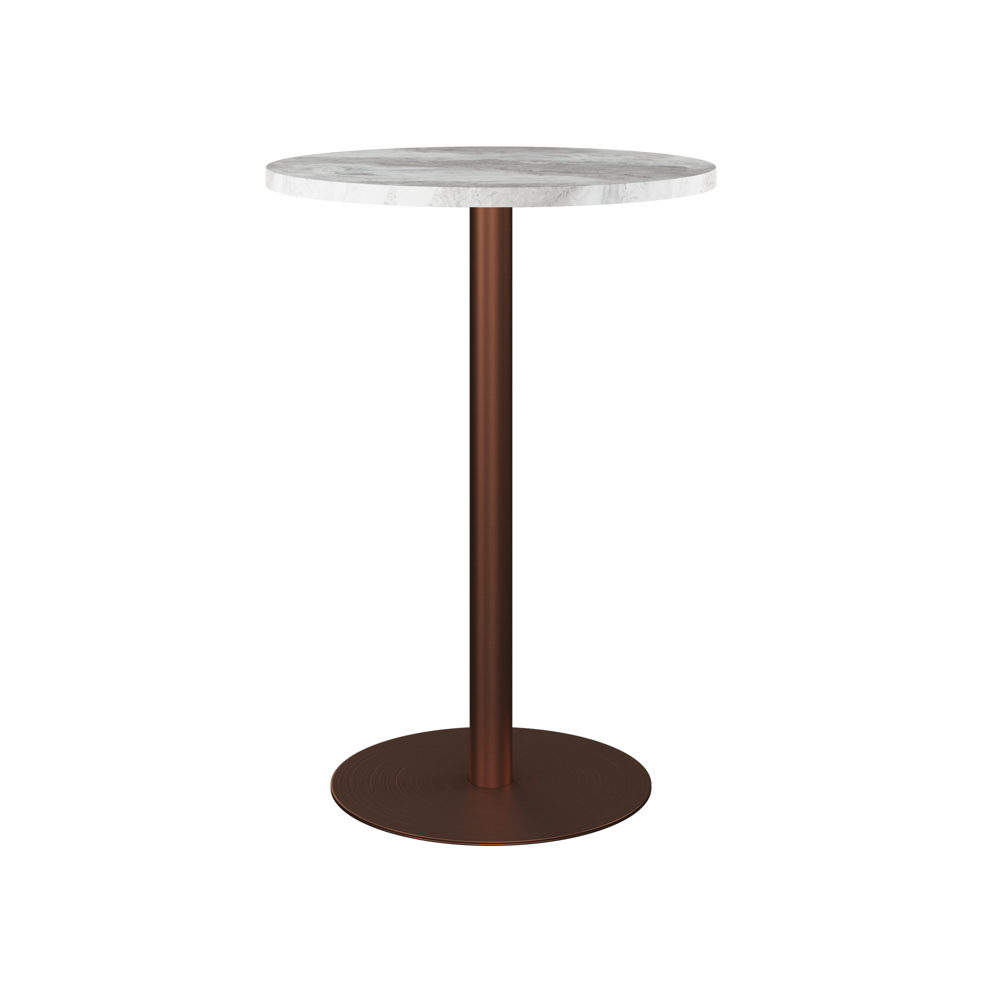Halo Marble Bar Table - Round