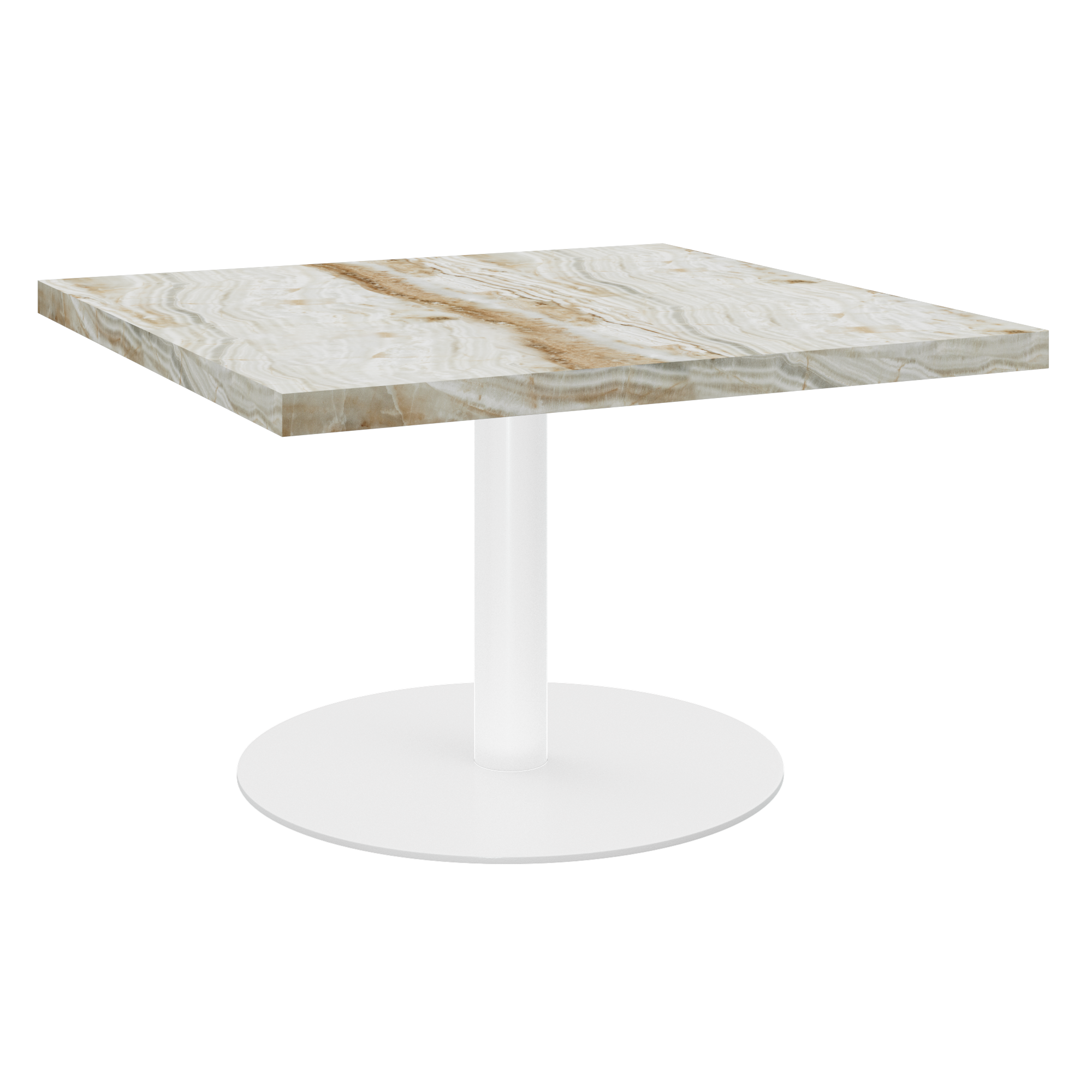 Halo Marble Coffee Table - Square