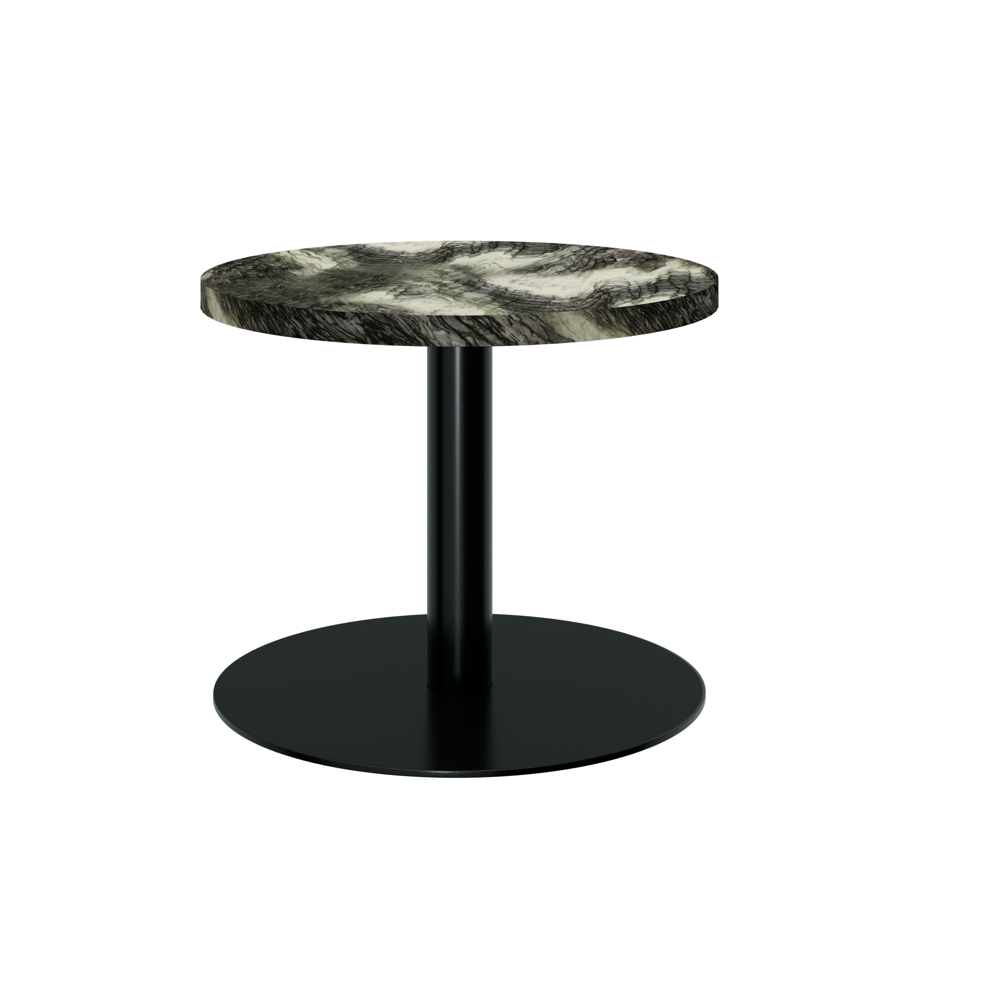 Halo Marble Side Table - Round